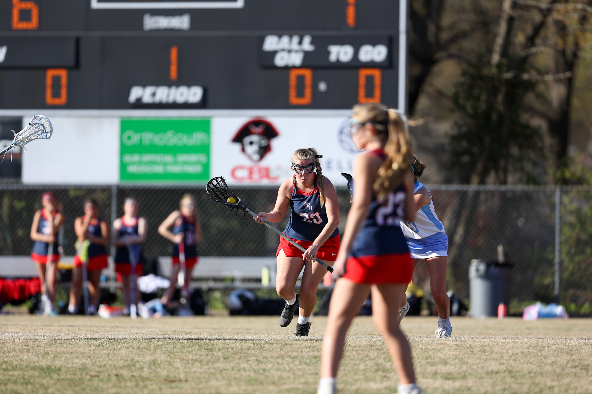 St. Benedict Girls Lacrosse vs St. Agnes on April 5, 2022 at St. Agnes Academy in Memphis, TN. (Ryan Beatty/SBA)