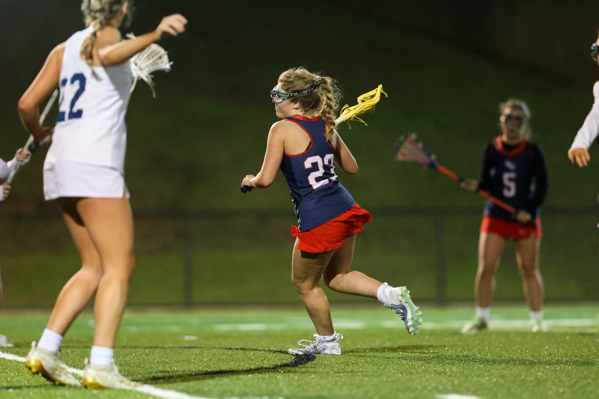 SBA Girls Lacrosse vs Lausanne on Wednesday, March 8, 2023. (Ryan Beatty Photo)