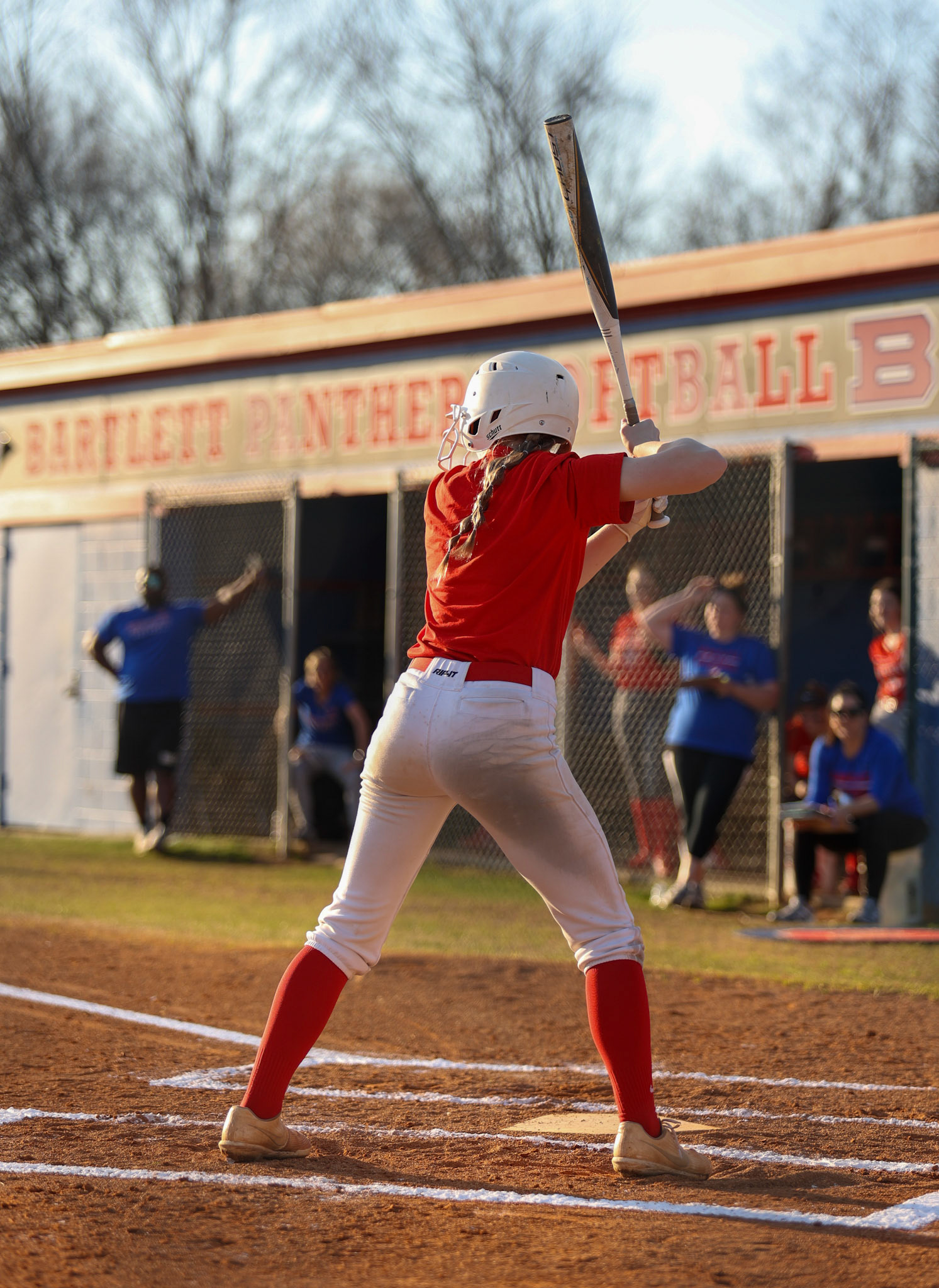 St. Benedict Softball vs Bartlett High School on March 3, 2022 at W.J. Freeman Park in Memphis, TN (Ryan Beatty/SBA)