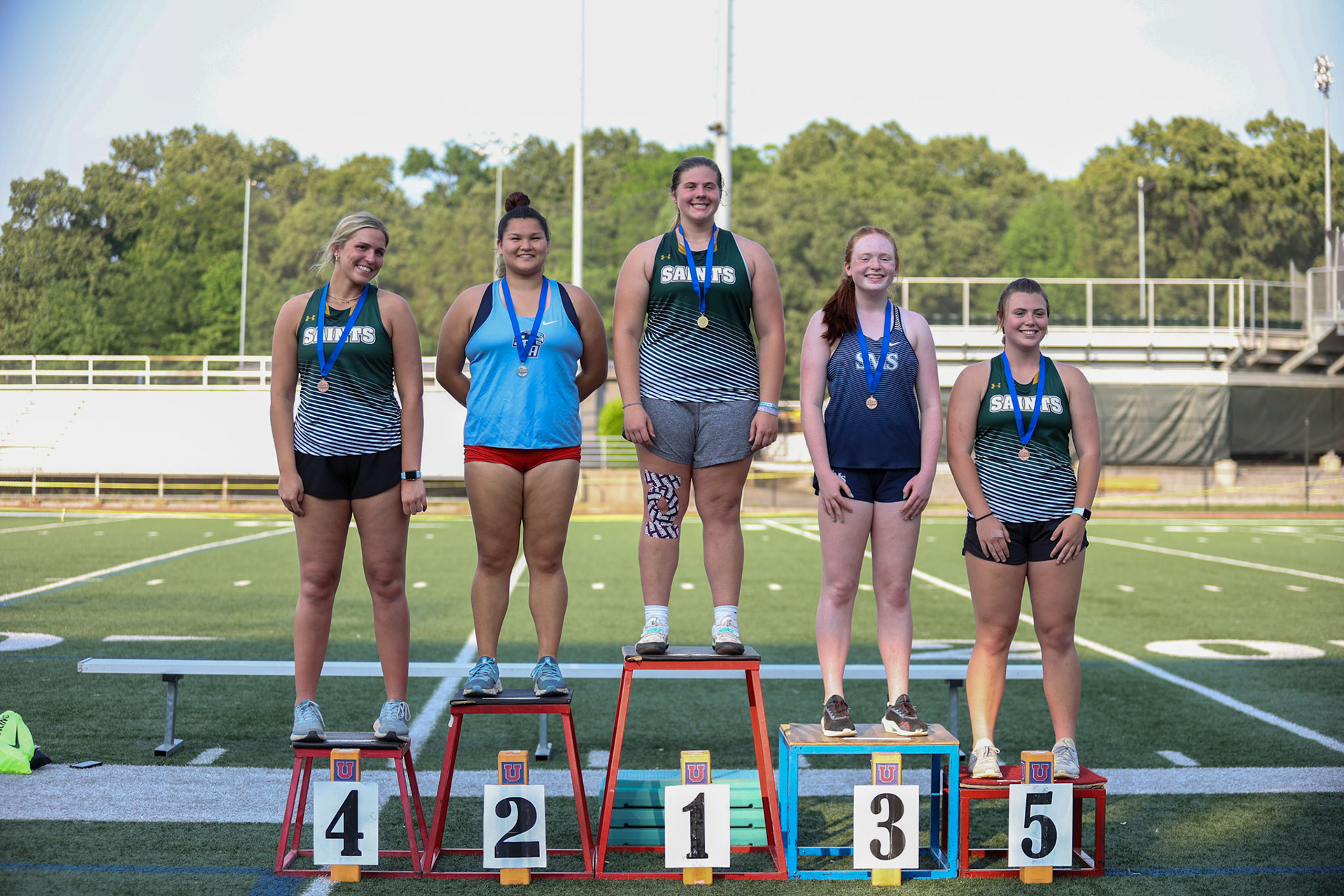 St. Benedict Track at MUS Region Meet on May 11, 2022. (Ryan Beatty/SBA)