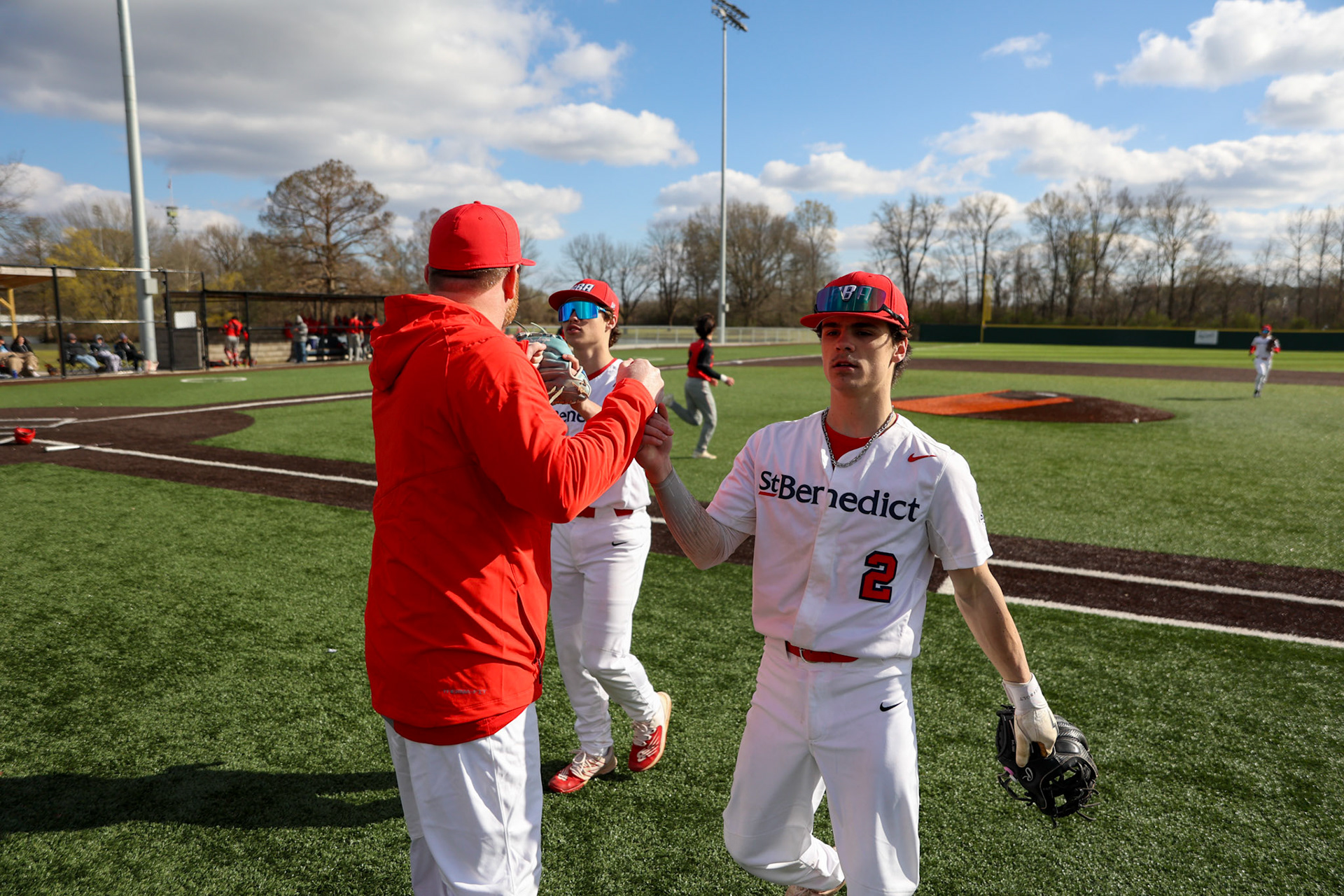 SBA Baseball vs Fayette Academy at USA Stadium in Millington, TN on Monday, March 13, 2023. (Ryan Beatty Photo)