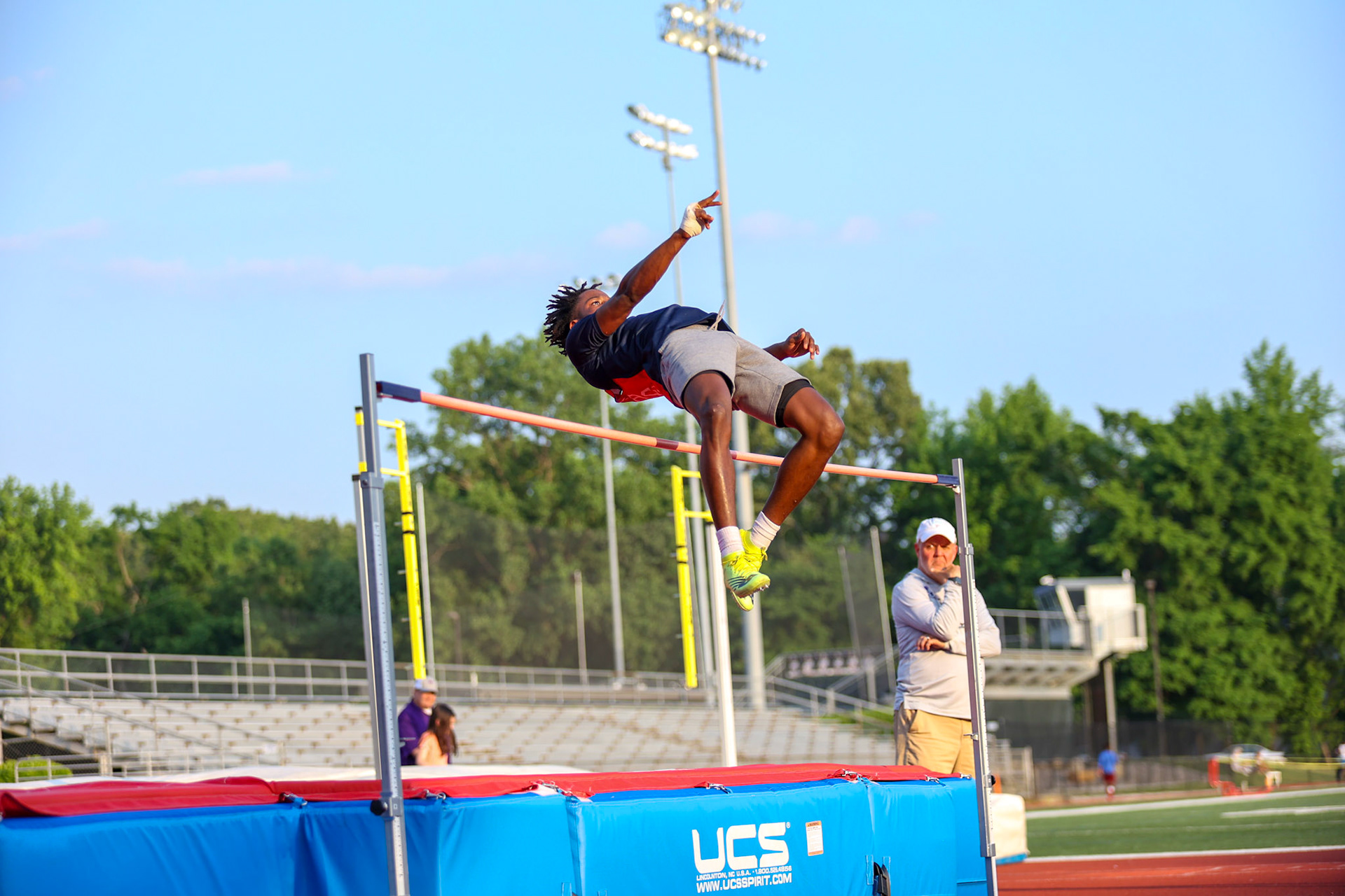 St. Benedict Track at MUS Region Meet on May 11, 2022. (Ryan Beatty/SBA)