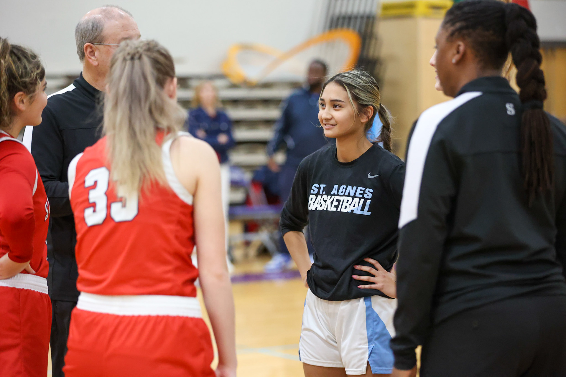SBA Girls Basketball vs St. Agnes on Monday, January 23, 2022. (Ryan Beatty Photo)