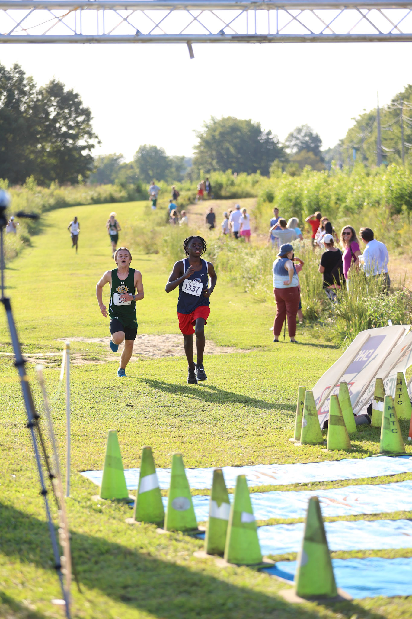 St. Benedict Cross Country MYA Meet 1 at Shelby Farms on Wednesday, September 14, 2022. (Ryan Beatty/SBA)