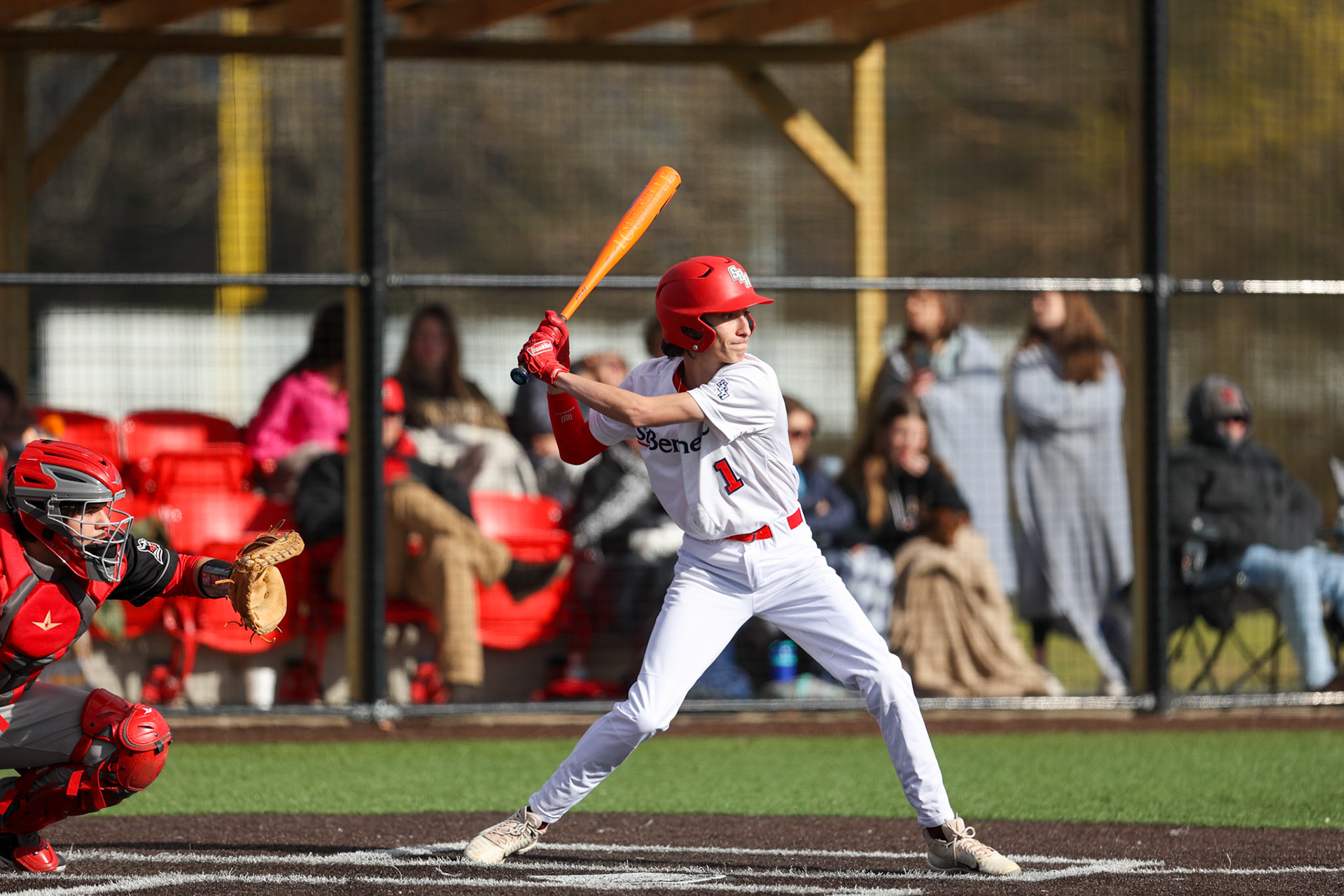 SBA Baseball vs Fayette Academy at USA Stadium in Millington, TN on Monday, March 13, 2023. (Ryan Beatty Photo)