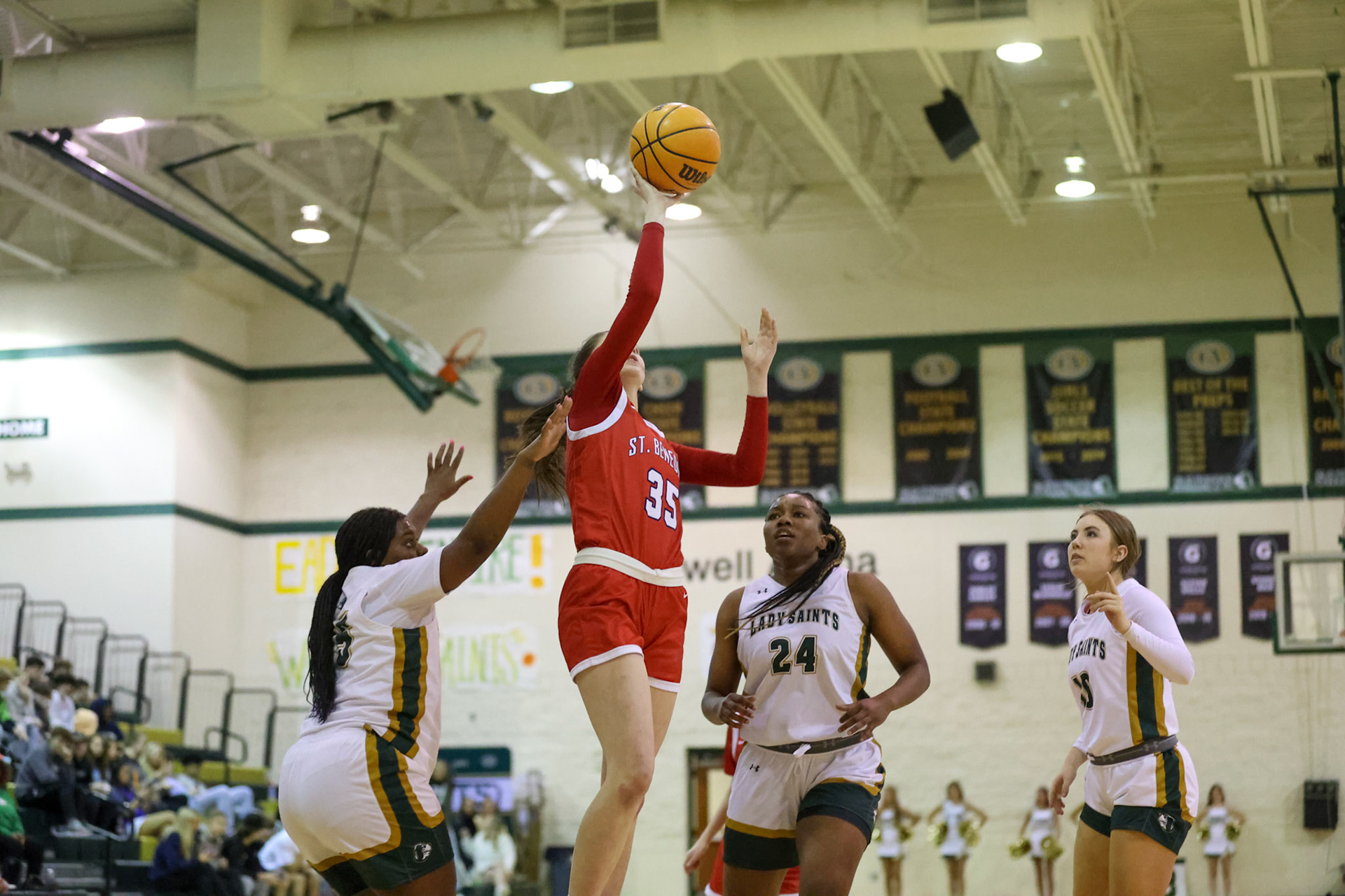 SBA Basketball at Briarcrest on Friday, Feb. 17, 2023. (Ryan Beatty Photo)