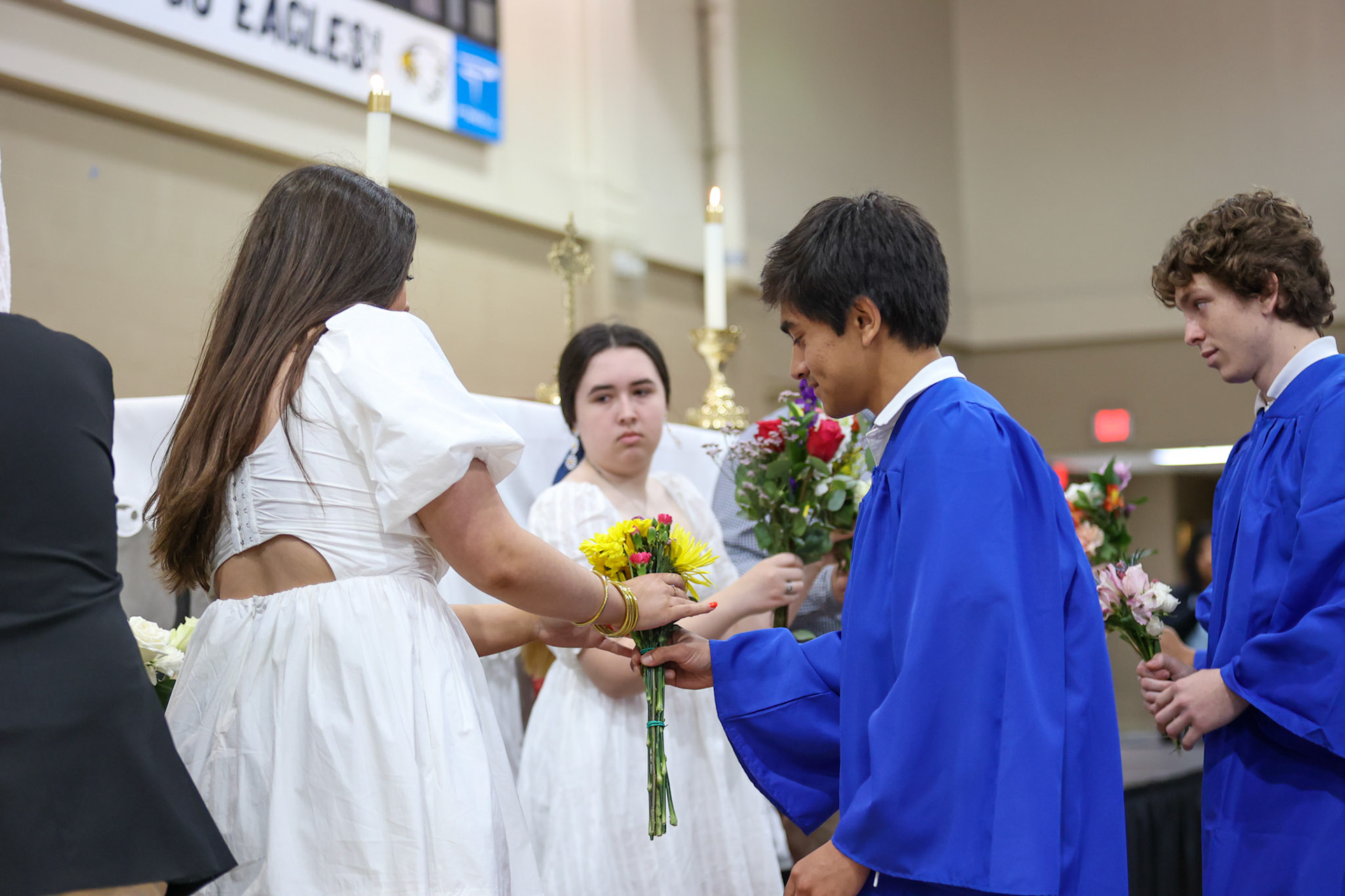 May Crowning at St. Benedict at Auburndale High School in Memphis, TN on May 3, 2022. (Ryan Beatty/SBA)