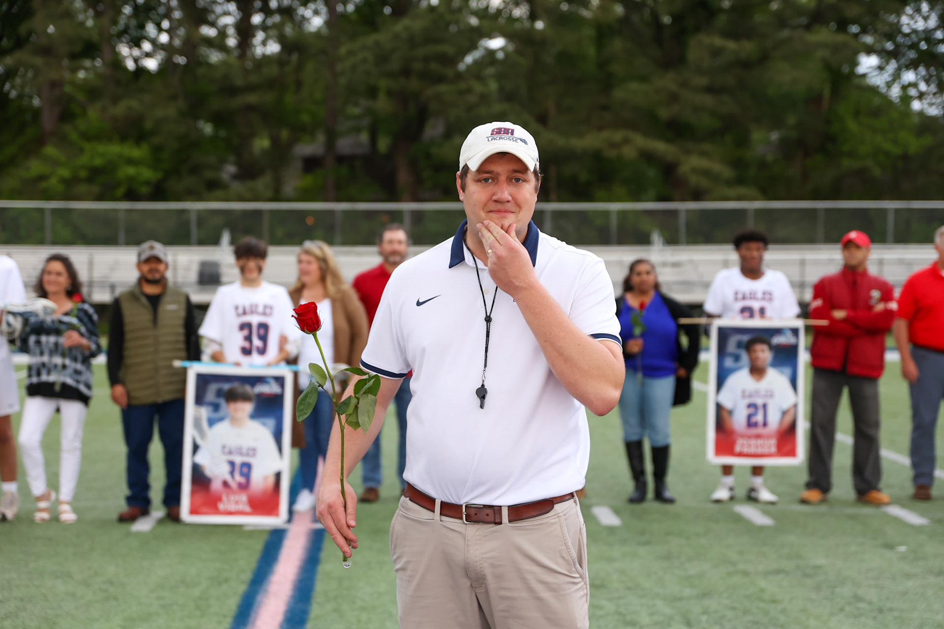 SBA Boys Lacrosse Senior Night (Ryan Beatty Photo)