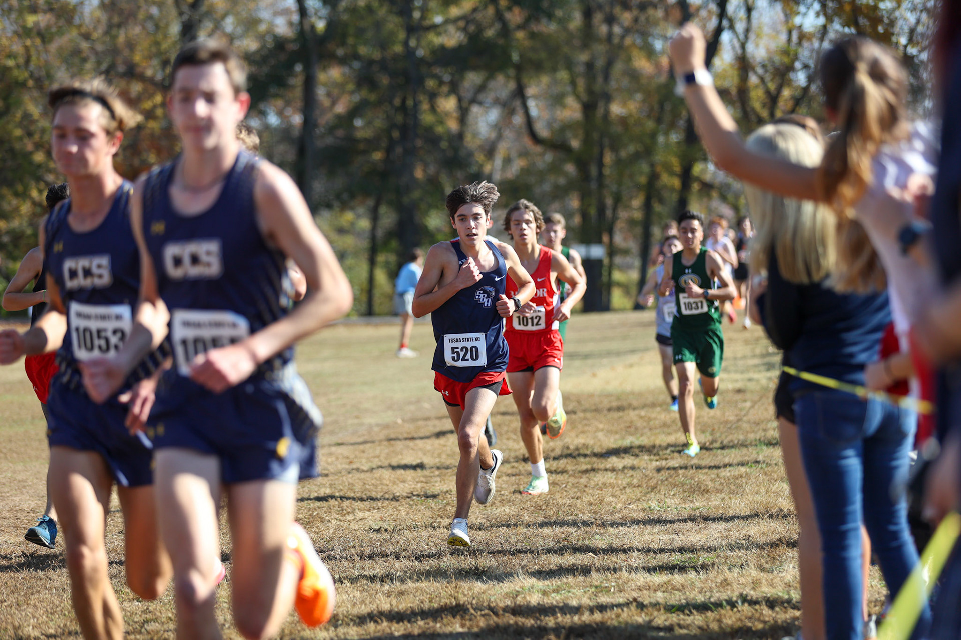 TSSAA Cross Country State Race on Nov. 3rd, 2022 in Hendersonville, TN. (Ryan Beatty/SBA)
