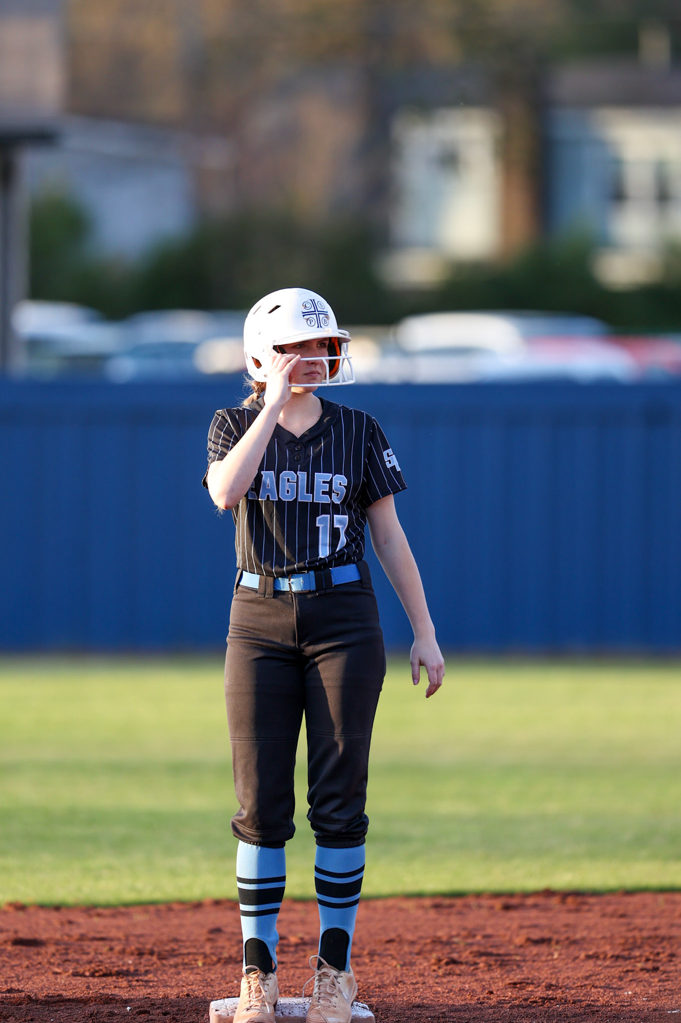 St. Benedict Softball vs St. Agnes Academy on Wednesday April 6, 2022 at St. Benedict At Auburndale High School in Memphis, TN. (Ryan Beatty/SBA)