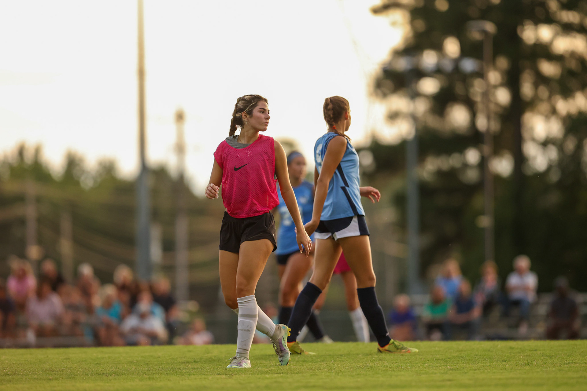 SBA Soccer vs ECS in a preseason match at St. Benedict on August 4, 2022.(Ryan Beatty/SBA)