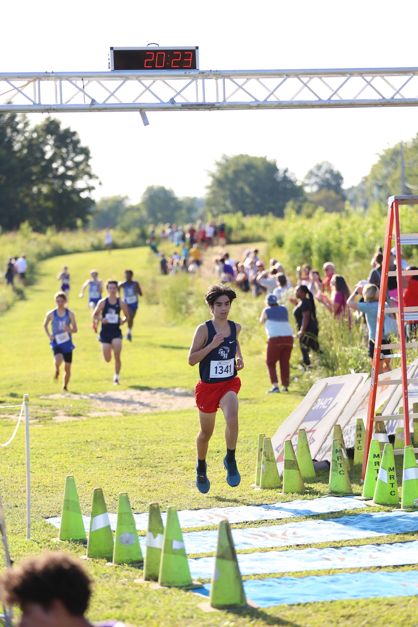 St. Benedict Cross Country MYA Meet 1 at Shelby Farms on Wednesday, September 14, 2022. (Ryan Beatty/SBA)