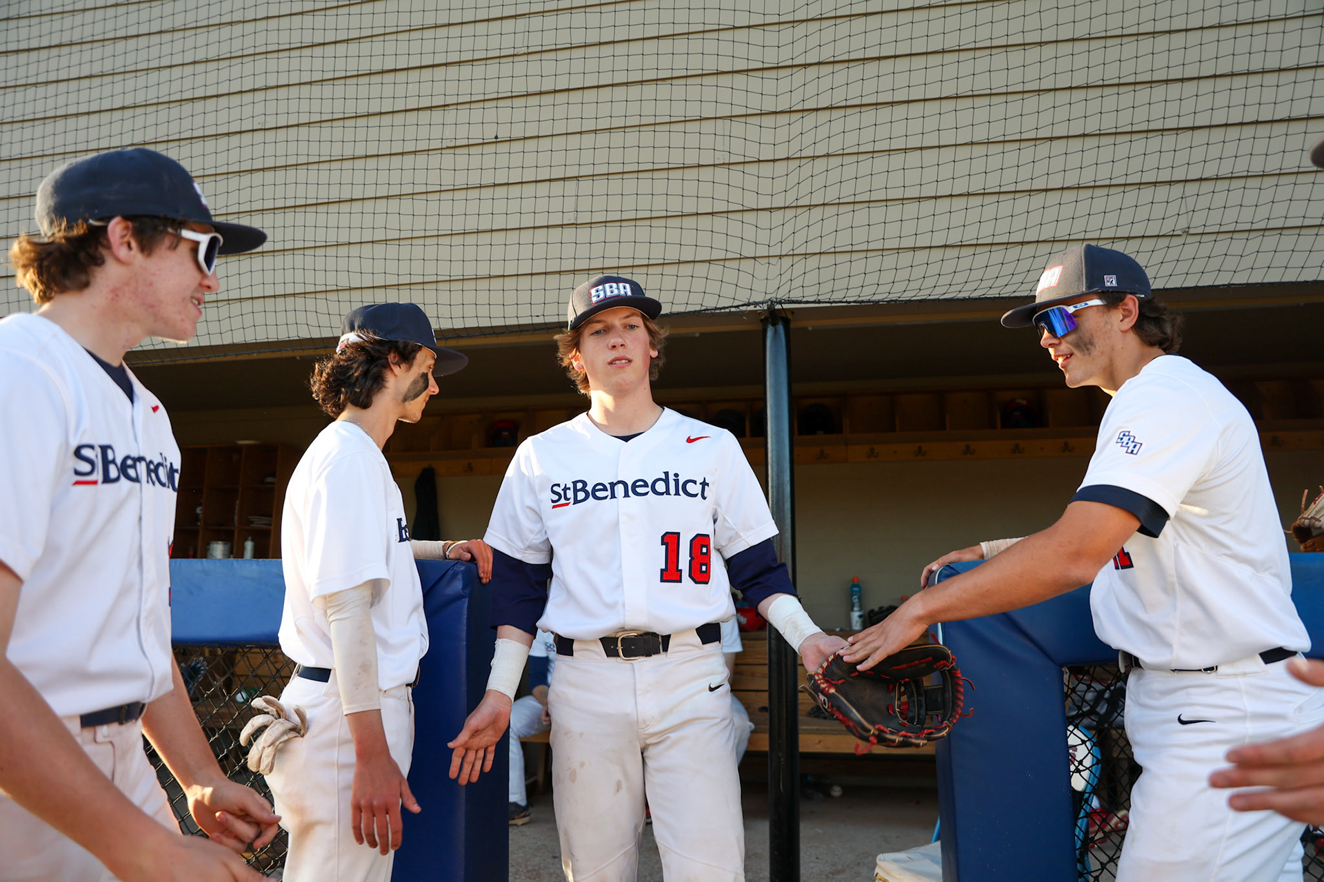 SBA Baseball Senior Night (Ryan Beatty Photo)