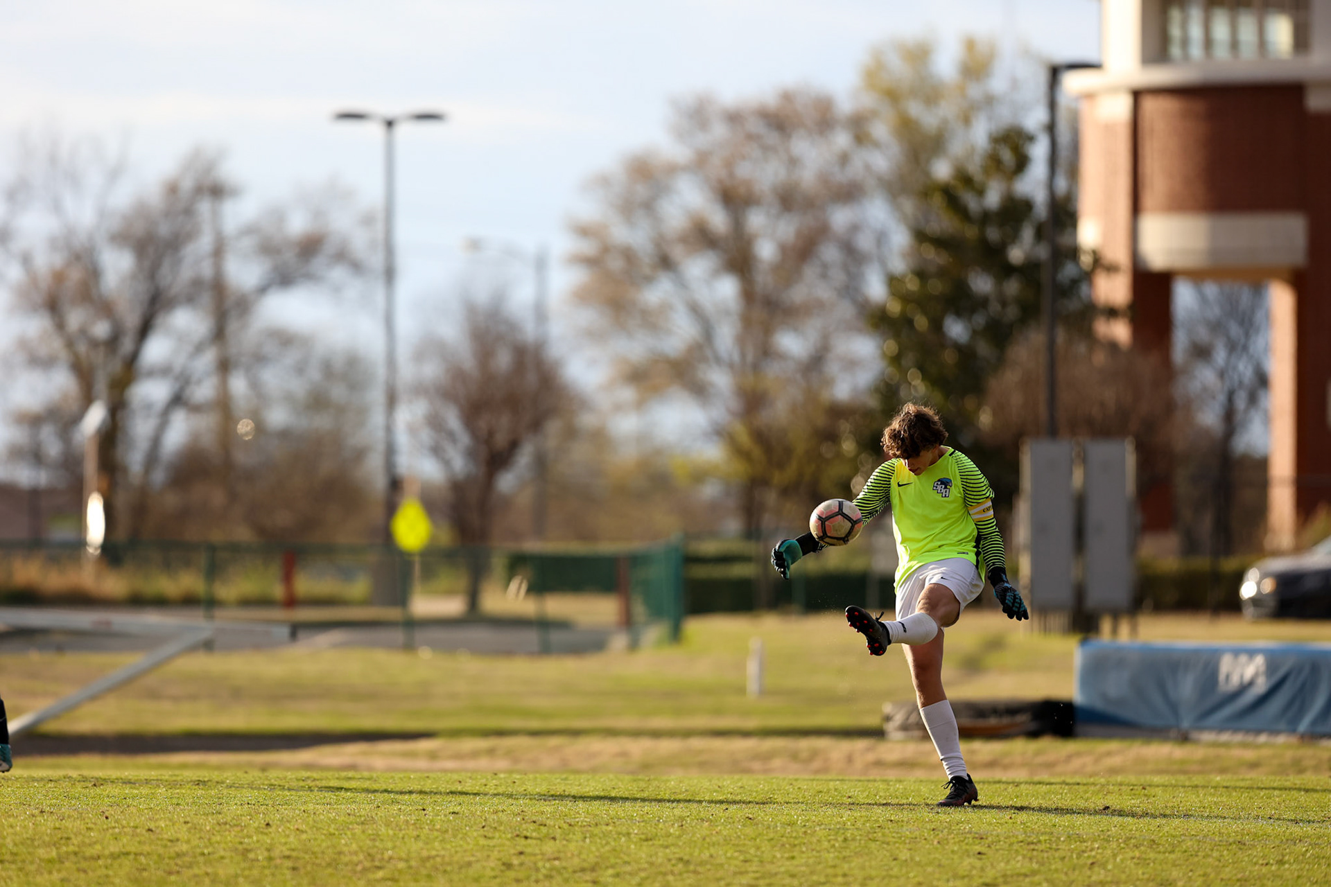 St. Benedict Soccer vs Millington on April 7, 2022 at St. Benedict At Auburndale High School in Memphis, TN. (Ryan Beatty/SBA)