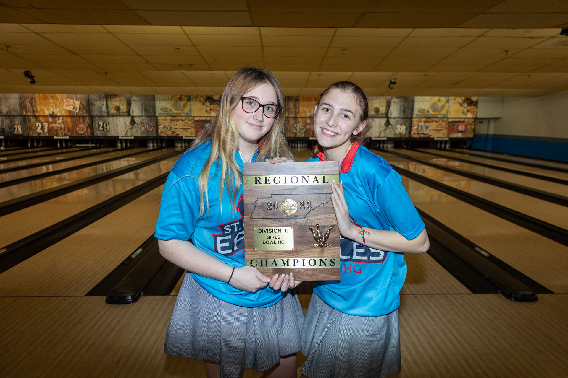 SBA Bowling vs Briarcrest. (Ryan Beatty/SBA)
