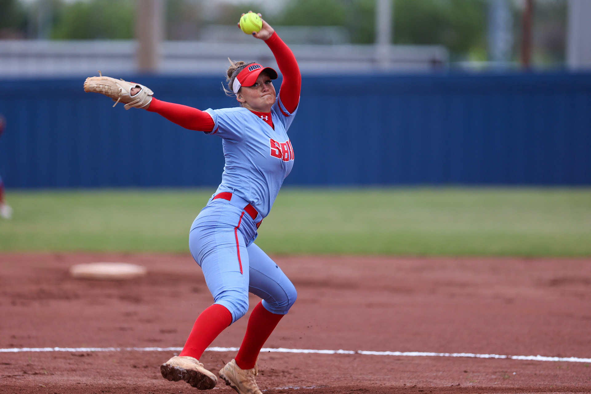 St. Benedict Softball vs Millington on Senior Night at St. Benedict at Auburndale in Memphis, TN on April 20, 2022. (Ryan Beatty/SBA)