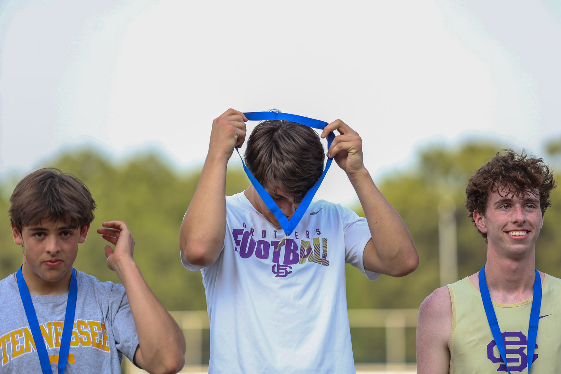 St. Benedict Track at MUS Region Meet on May 11, 2022. (Ryan Beatty/SBA)