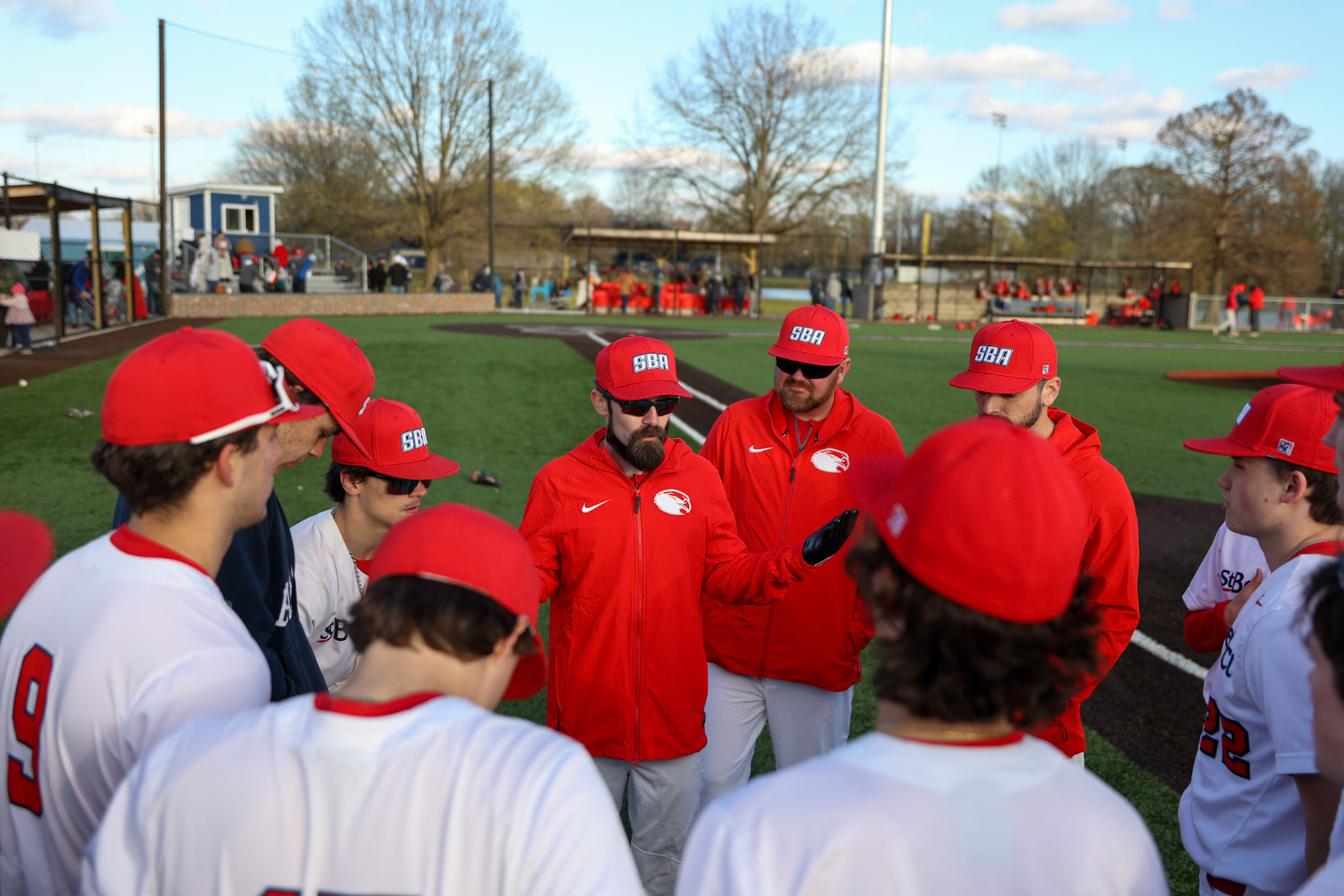 SBA Baseball vs Fayette Academy at USA Stadium in Millington, TN on Monday, March 13, 2023. (Ryan Beatty Photo)