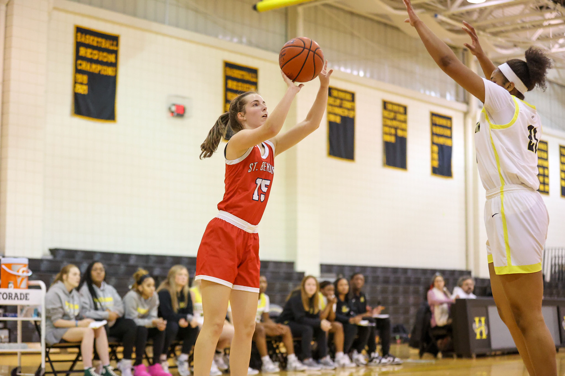 SBA Boys Basketball at Hutchison. (Ryan Beatty Photo)