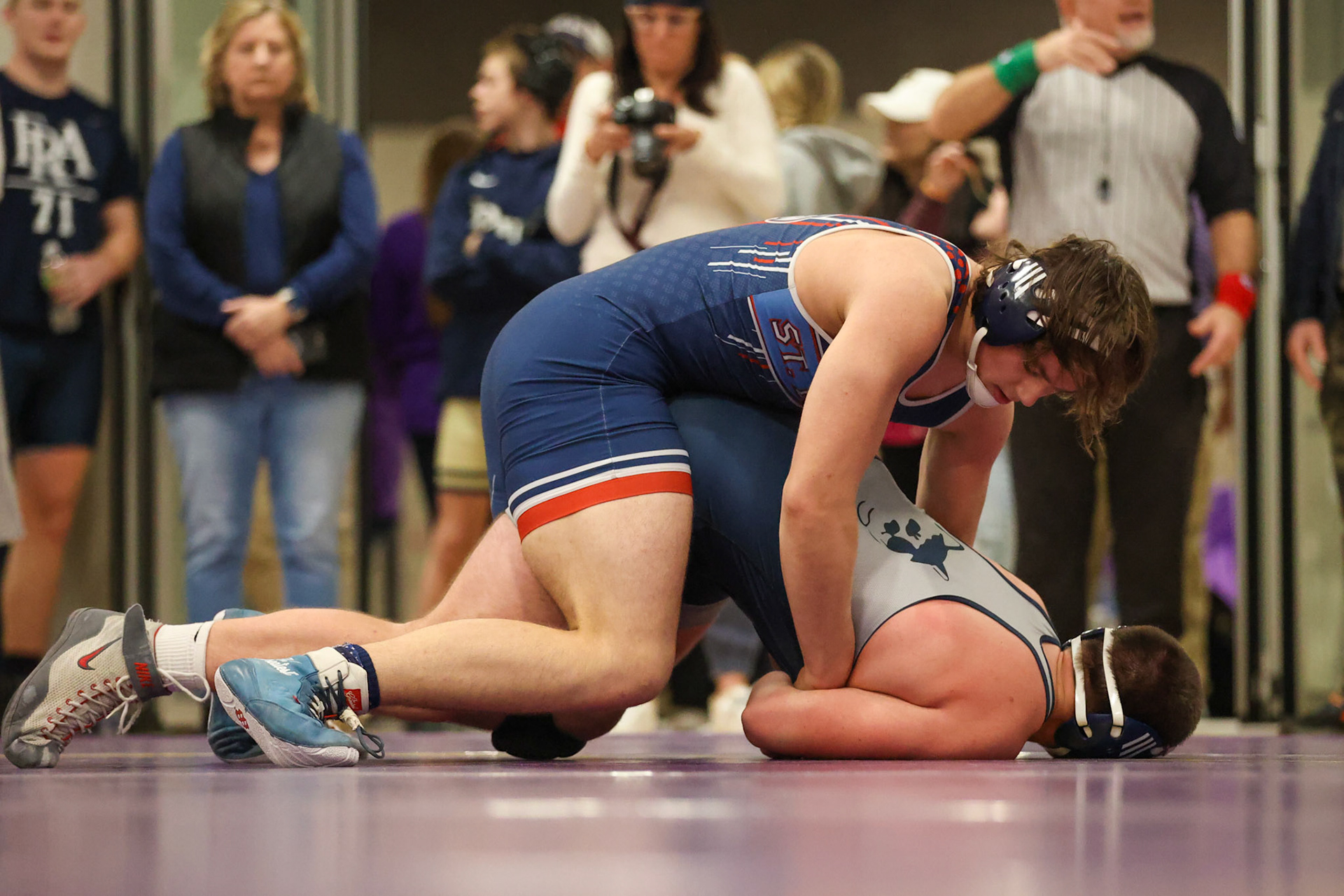 SBA Wrestling Regional Tournament on Saturday, Feb. 11, 2023. (Ryan Beatty Photo)