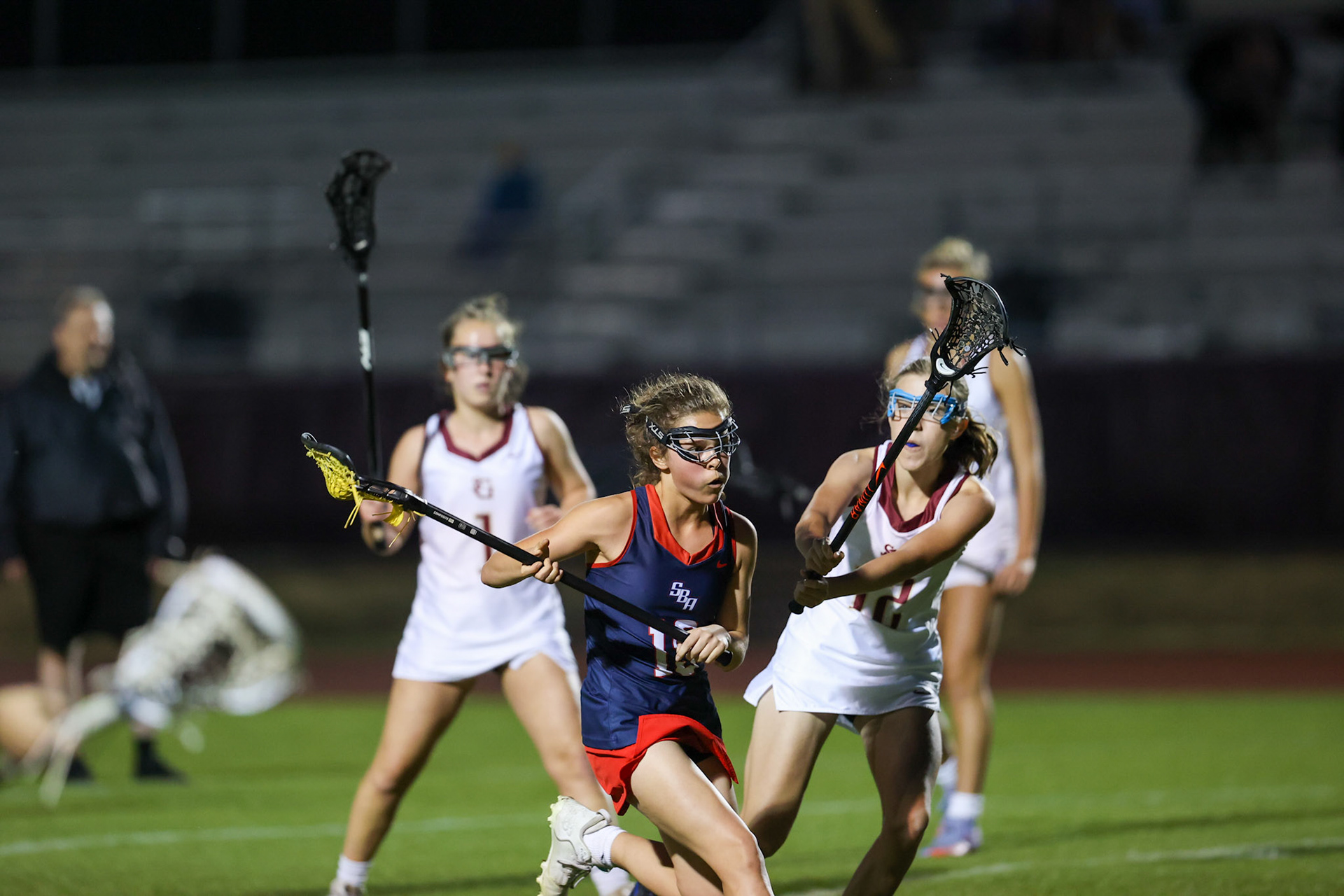 St. Benedict Lacrosse vs St. George’s at St. George’s Independent School on April 12, 2022 in Memphis, TN. (Ryan Beatty/SBA)