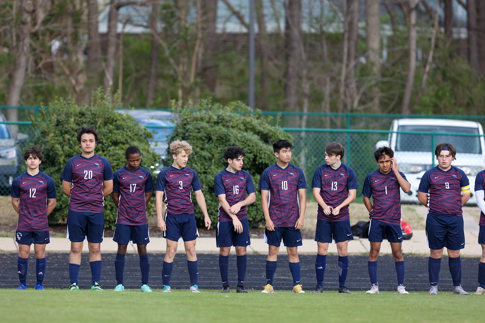 St. Benedict Soccer vs Millington on April 7, 2022 at St. Benedict At Auburndale High School in Memphis, TN. (Ryan Beatty/SBA)