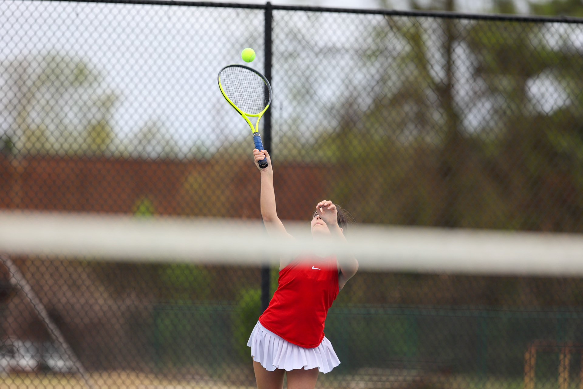 SBA Tennis vs Briacrest on Monday, April 3, 2023. (Ryan Beatty Photo)