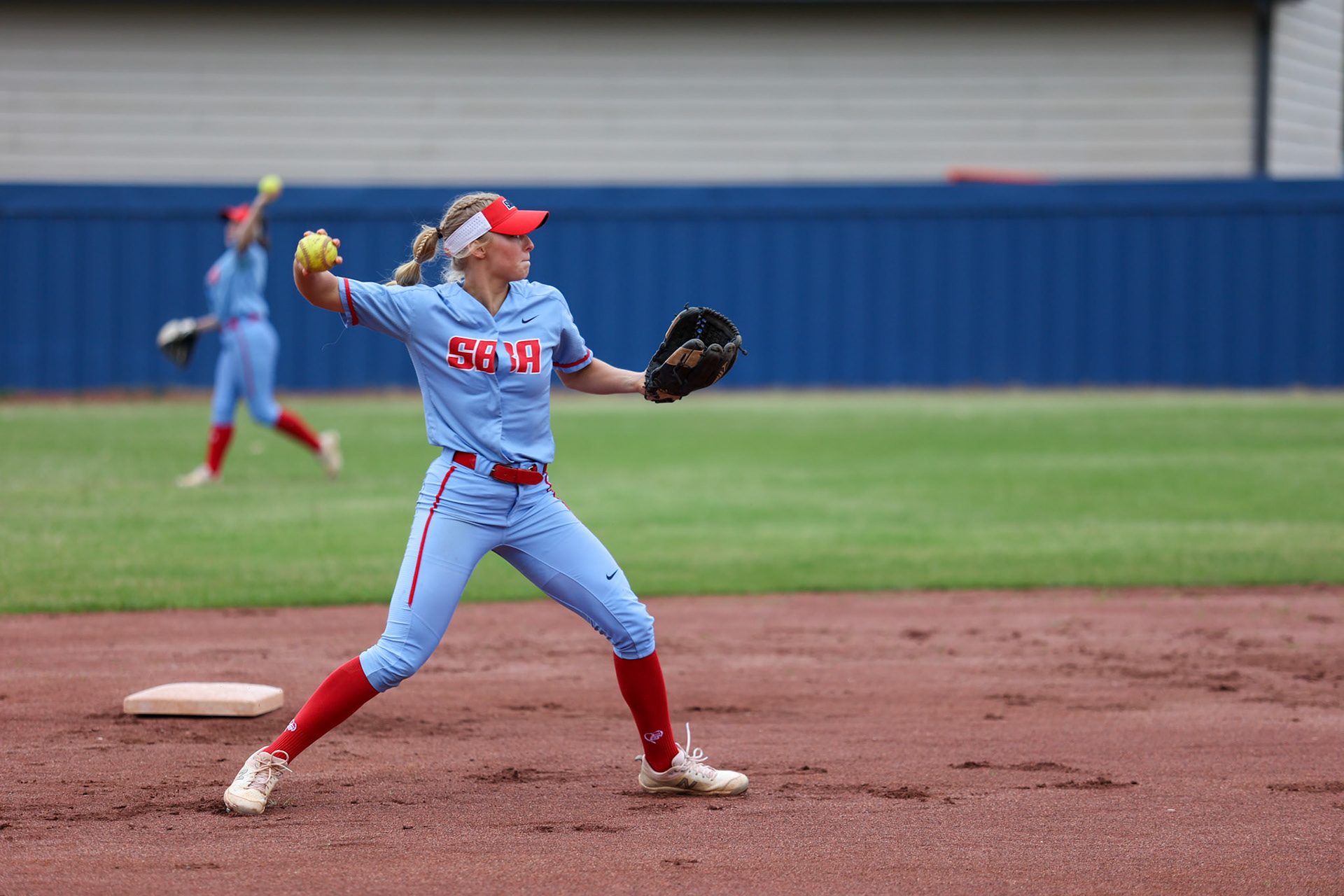 St. Benedict Softball vs Millington on Senior Night at St. Benedict at Auburndale in Memphis, TN on April 20, 2022. (Ryan Beatty/SBA)