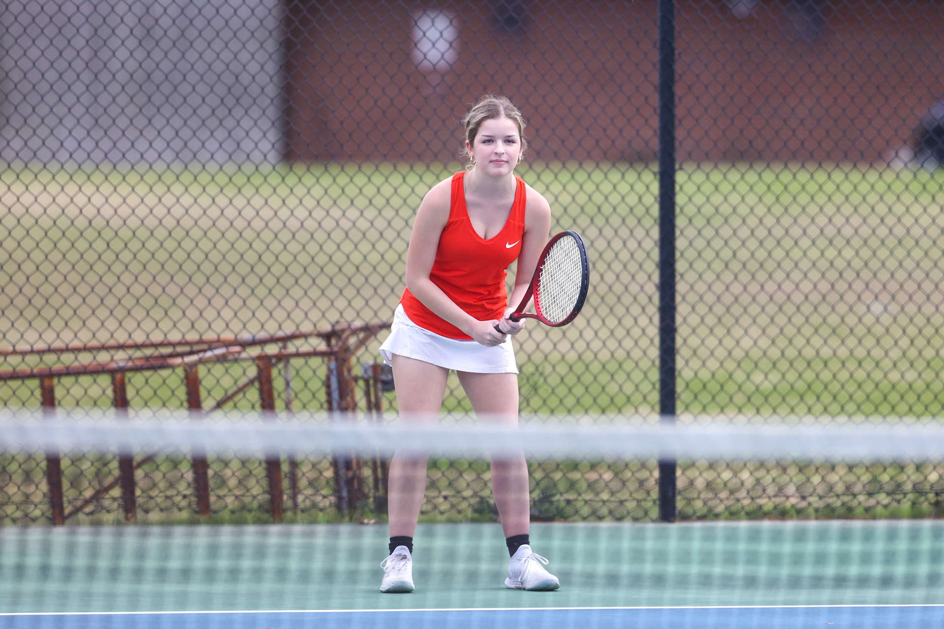 SBA Tennis vs Houston on Thursday, April 13, 2023. (Ryan Beatty Photo)