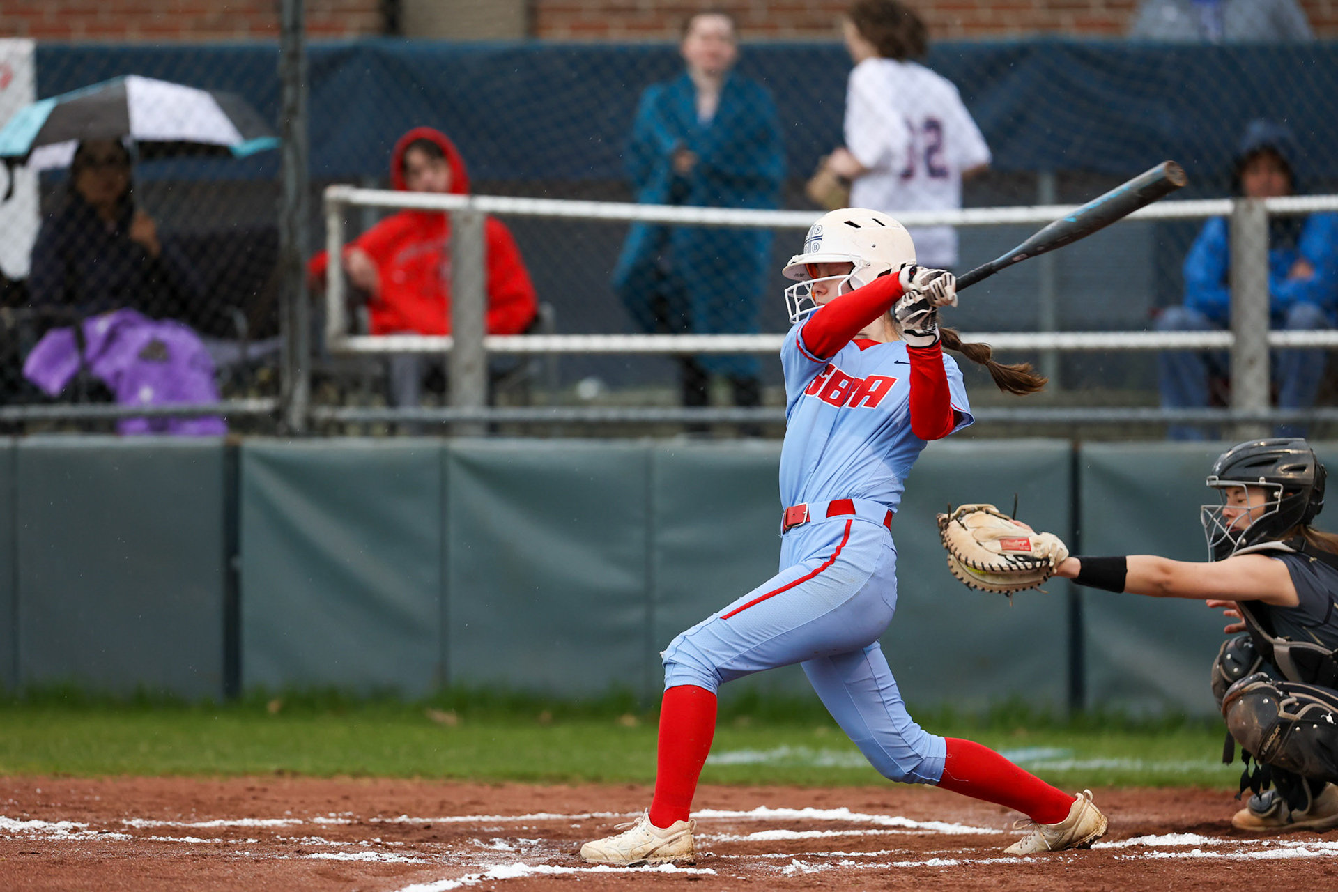 St. Benedict Softball vs Millington on Senior Night at St. Benedict at Auburndale in Memphis, TN on April 20, 2022. (Ryan Beatty/SBA)