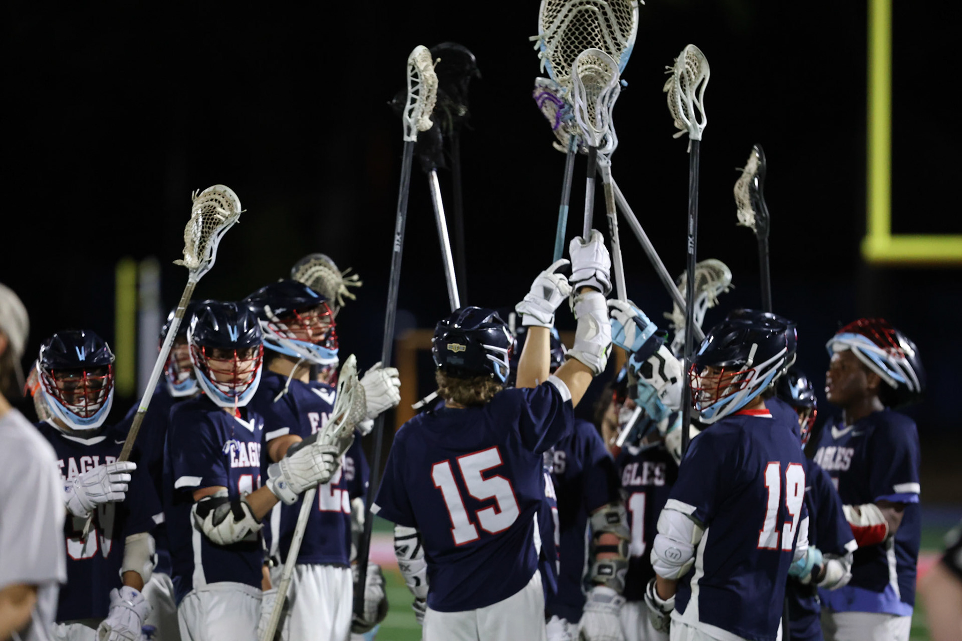 Boys Lacrosse vs Bartlett. (Ryan Beatty Photo)