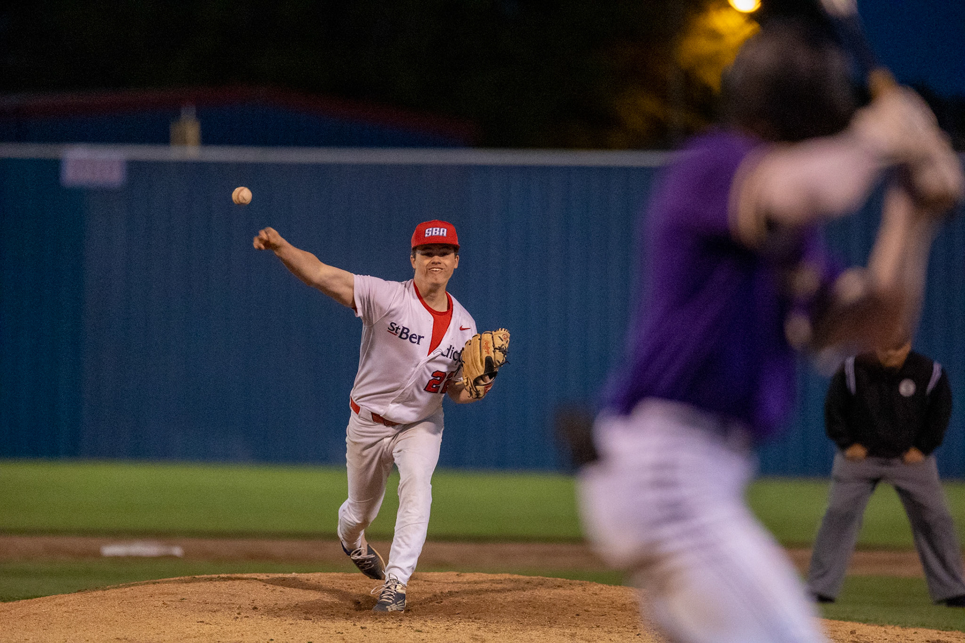 St. Benedict Baseball Senior Night vs CBHS at St. Benedict at Auburndale High School on April 26, 2022.  (Ryan Beatty/SBA)