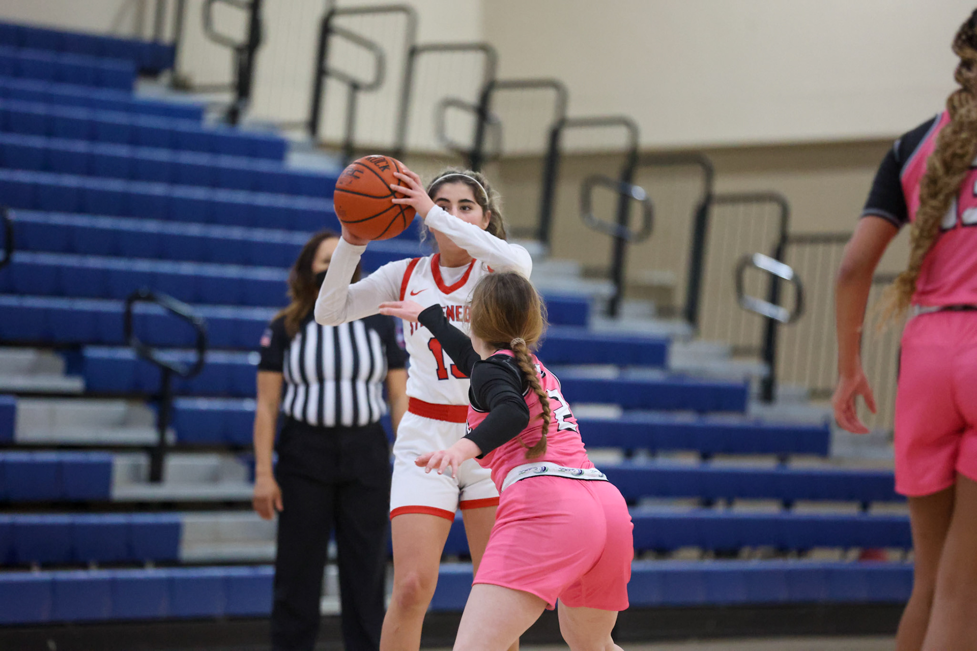 SBA Girls Basketball vs MHEA. (Ryan Beatty Photo)