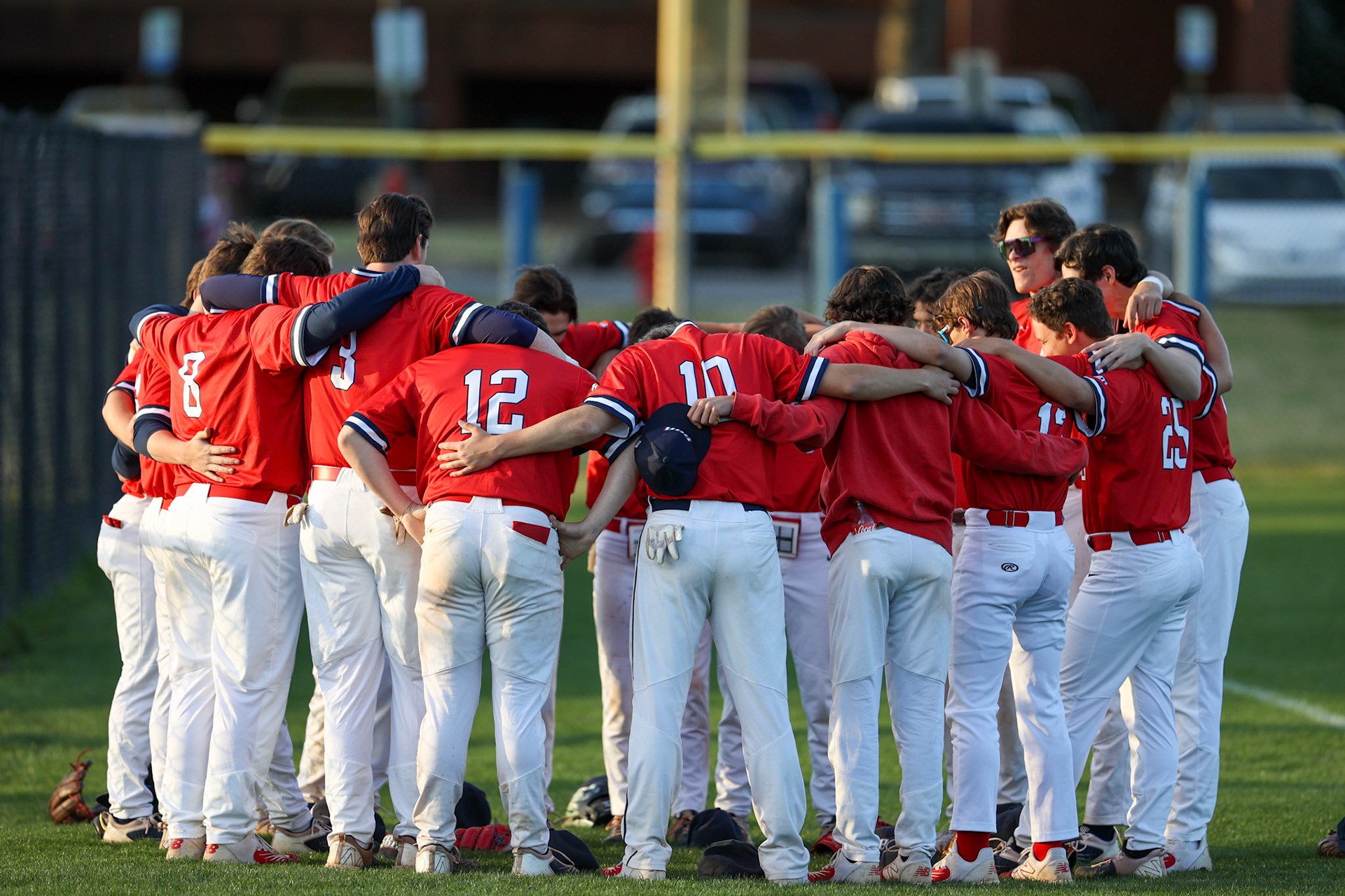 St. Benedict Baseball at MUS. (Ryan Beatty/SBA)