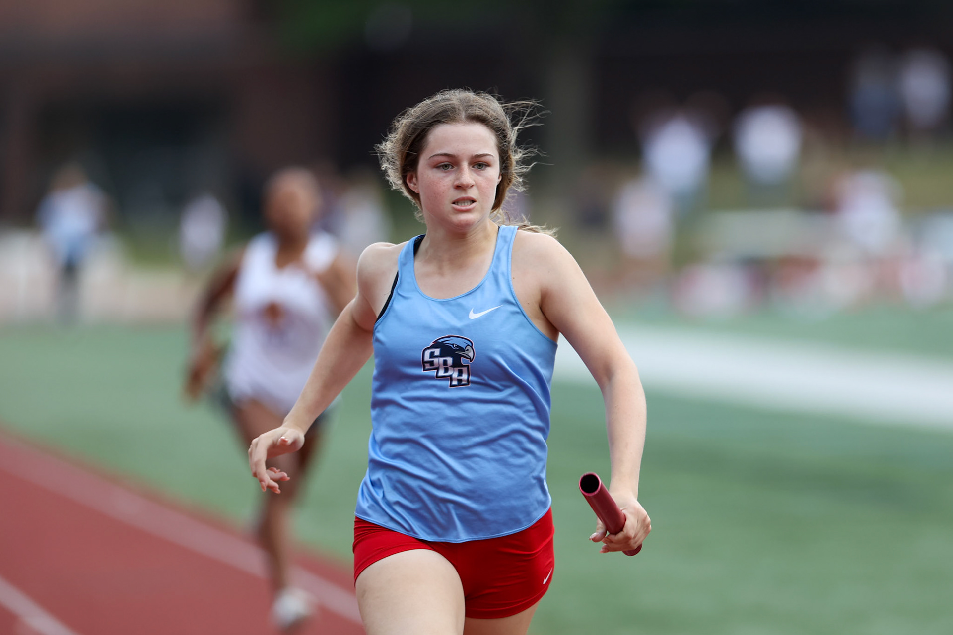 St. Benedict Track at Memphis University School in Memphis, TN on May 3, 2022. (Ryan Beatty/SBA)