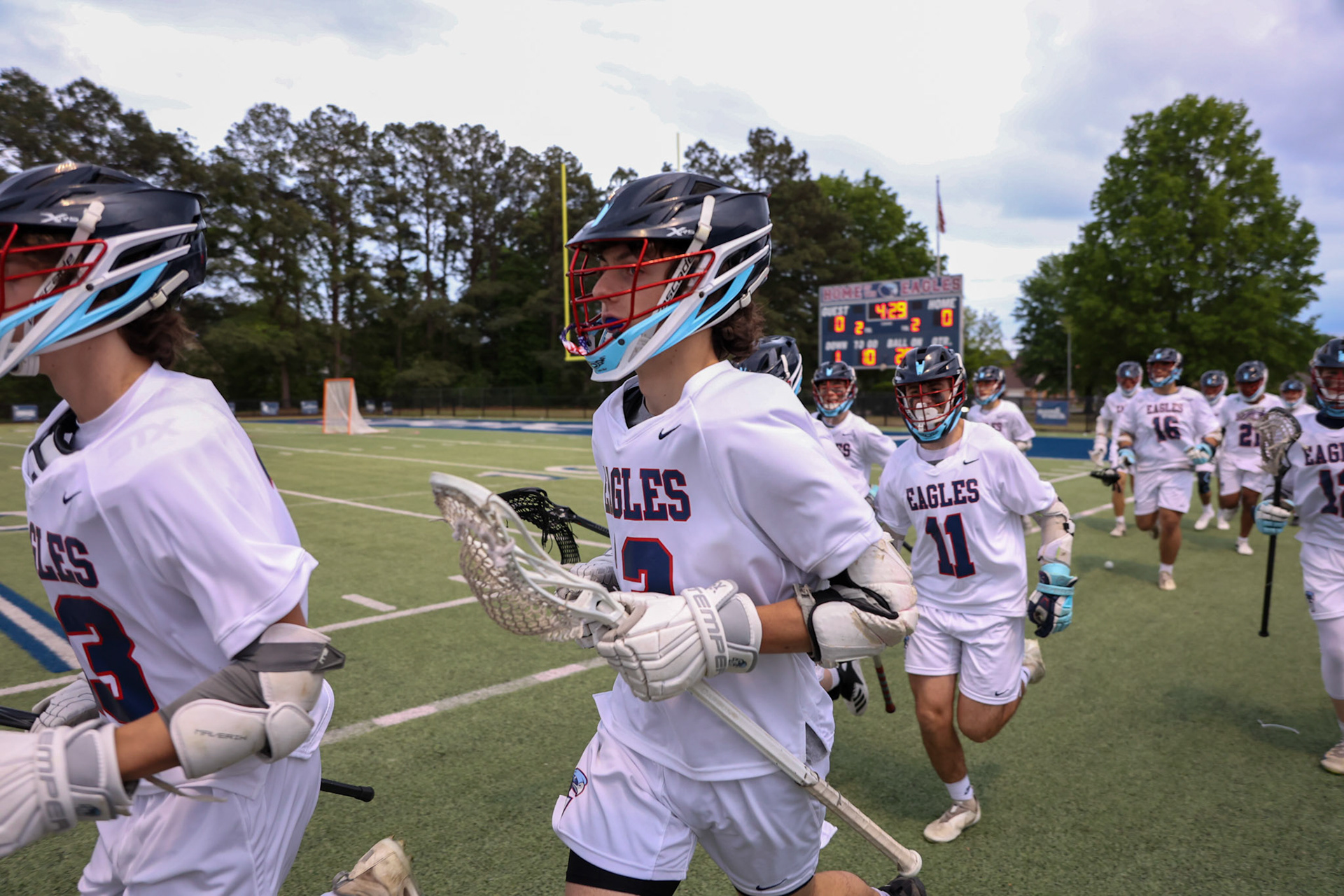 SBA Boys Lacrosse Senior Night (Ryan Beatty Photo)