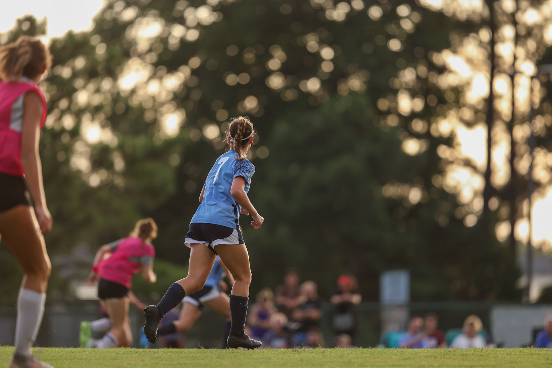 SBA Soccer vs ECS in a preseason match at St. Benedict on August 4, 2022.(Ryan Beatty/SBA)