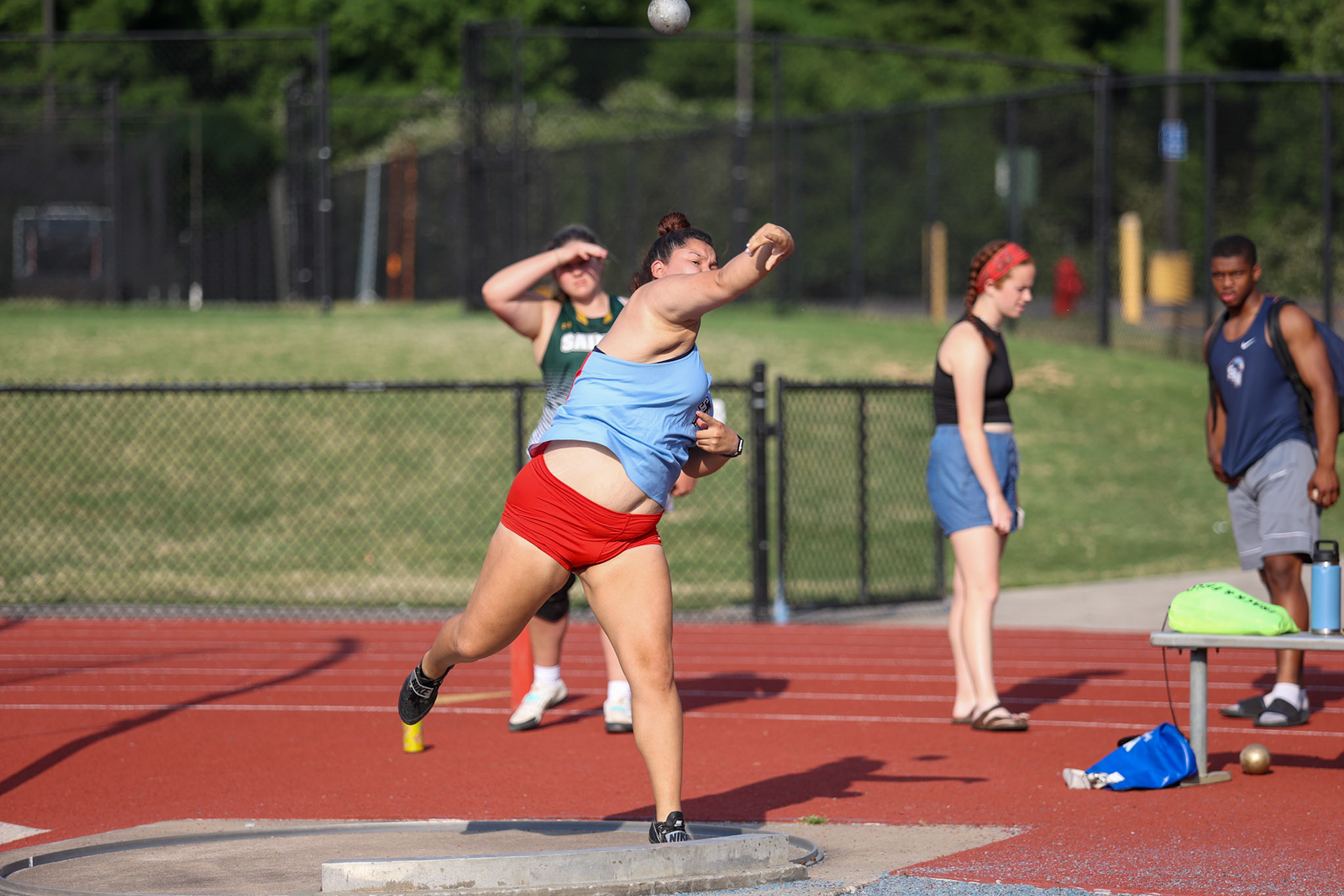 St. Benedict Track at MUS Region Meet on May 11, 2022. (Ryan Beatty/SBA)