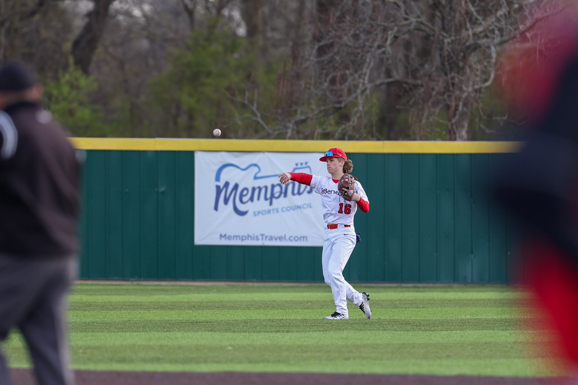 SBA Baseball vs Fayette Academy at USA Stadium in Millington, TN on Monday, March 13, 2023. (Ryan Beatty Photo)