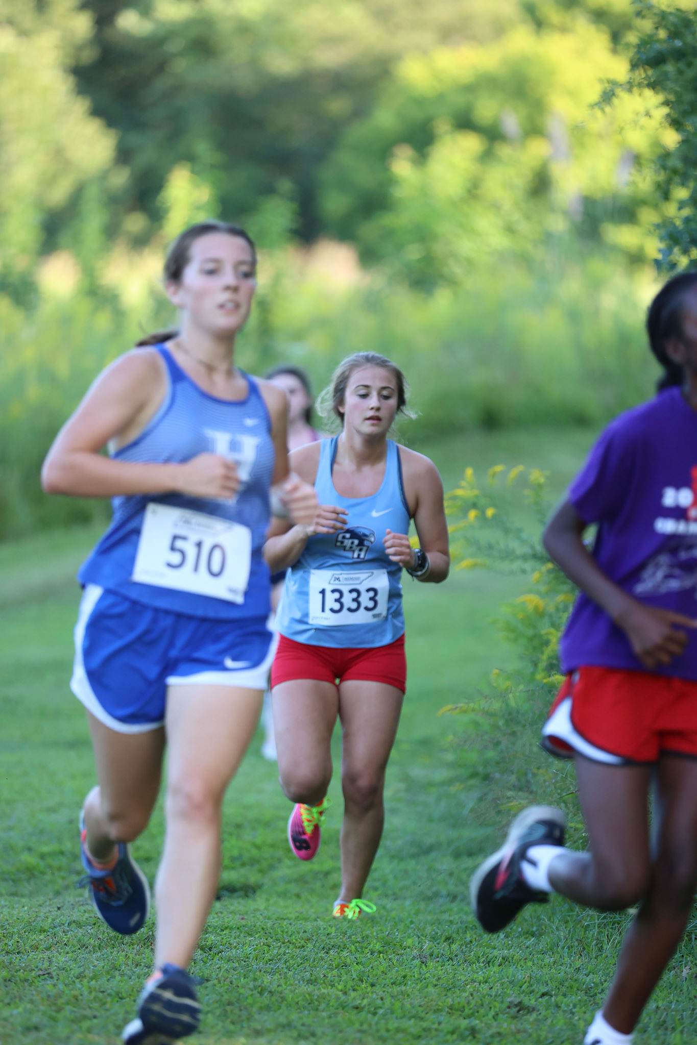 St. Benedict Cross Country MYA Meet 1 at Shelby Farms on Wednesday, September 14, 2022. (Ryan Beatty/SBA)