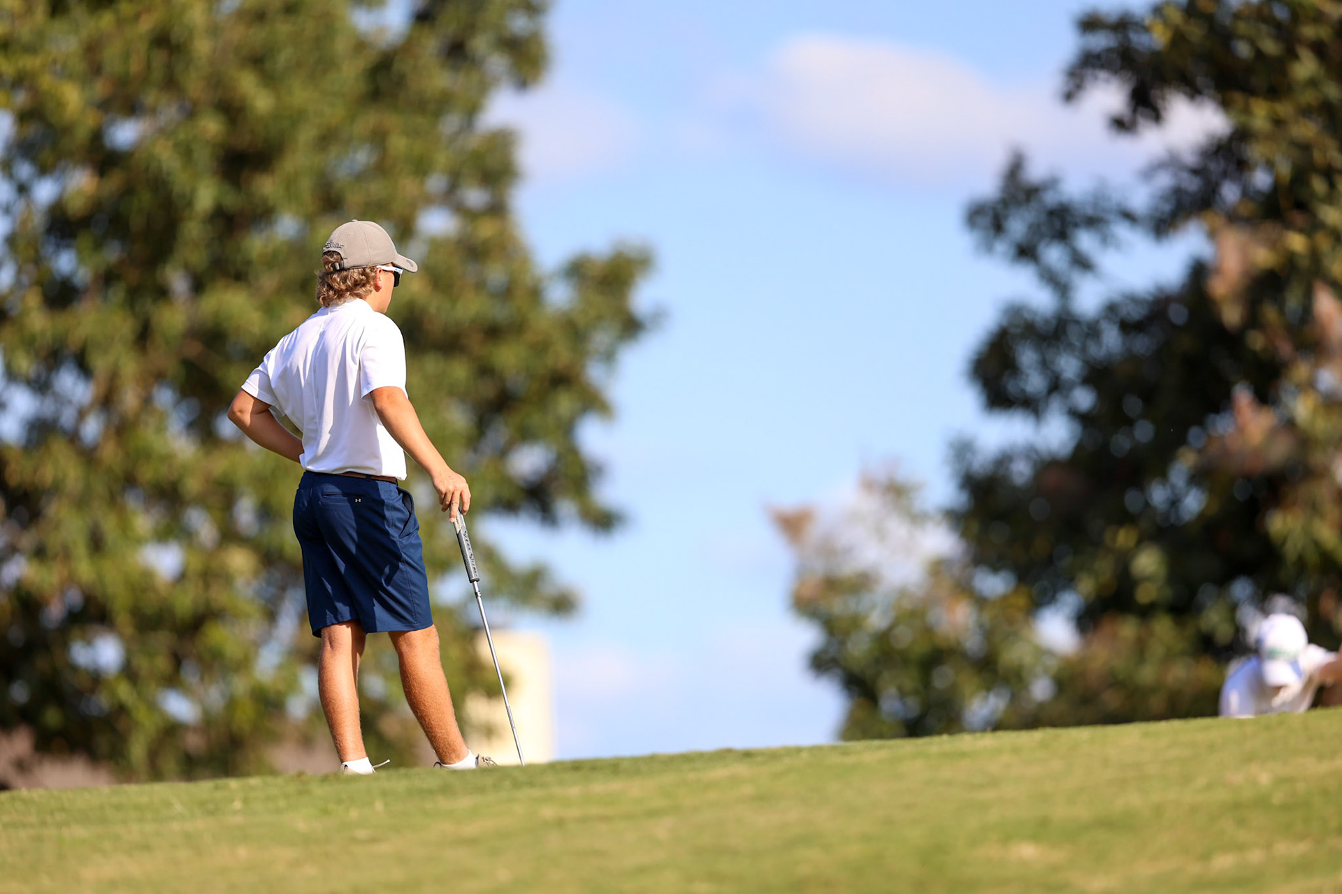 St. Benedict Boys Golf vs Briarcrest at the Lakeland Golf Club on Thursday, September 15, 2022. (Ryan Beatty/SBA)