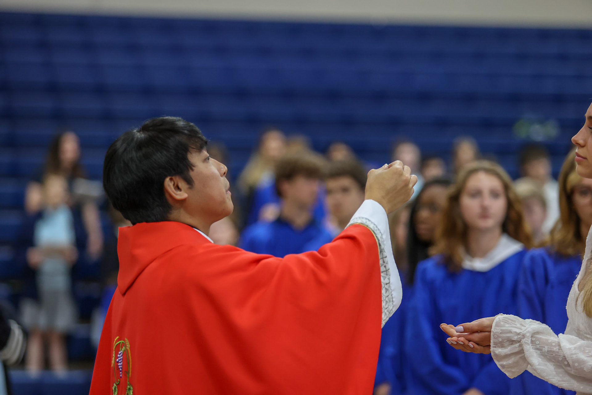 May Crowning at St. Benedict at Auburndale High School in Memphis, TN on May 3, 2022. (Ryan Beatty/SBA)