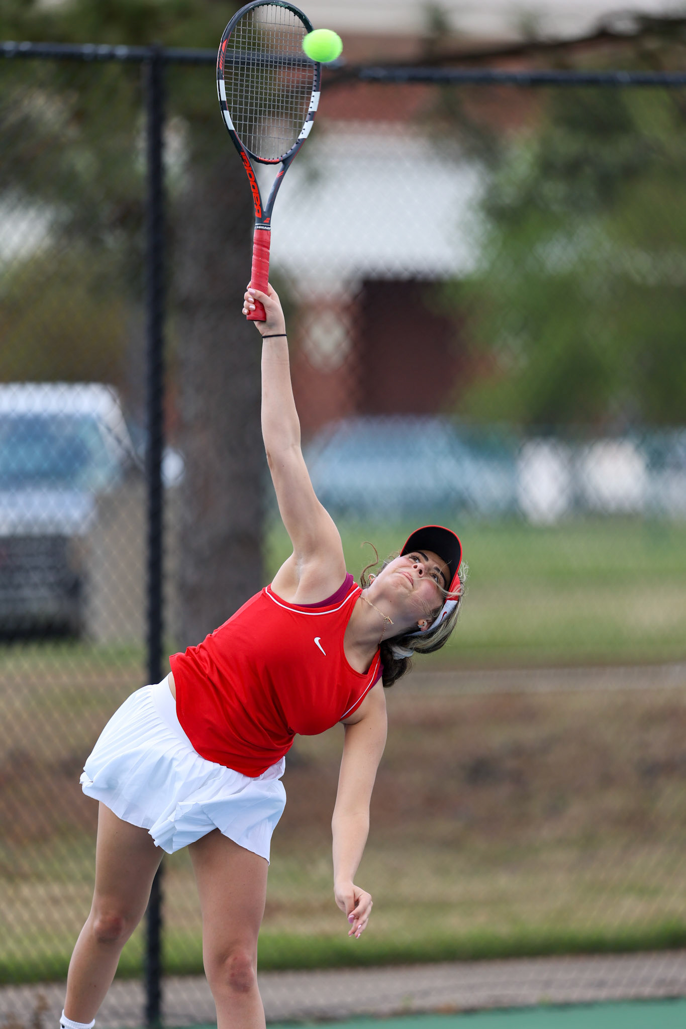 St. Benedict Tennis vs St. Agnes at St. Benedict at Auburndale High School in Memphis, TN on April 21, 2022. (Ryan Beatty/SBA)