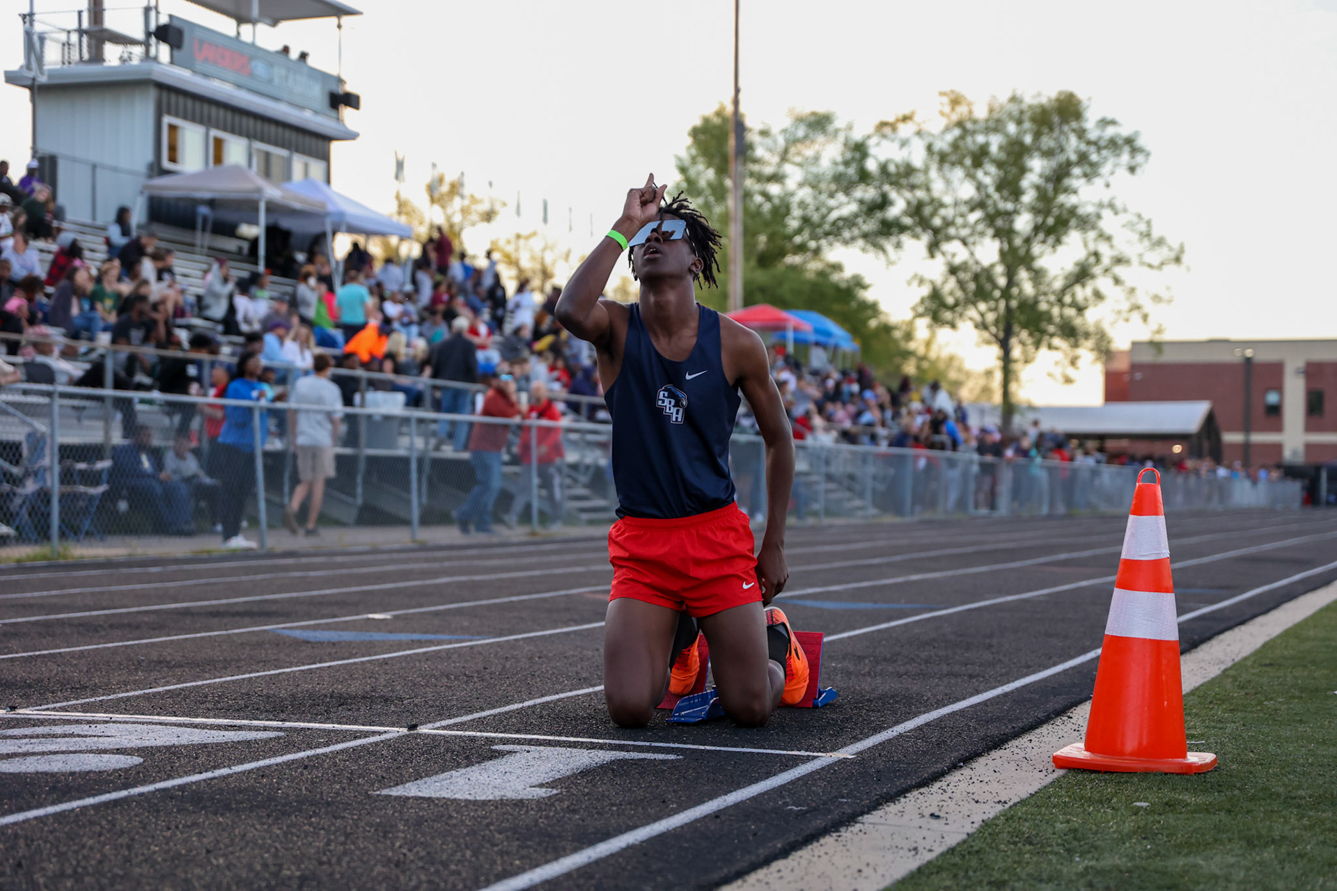 SBA Track at Houston Classic on Friday, April 14, 2023, at Houston High School in Memphis, TN. (Ryan Beatty Photo)