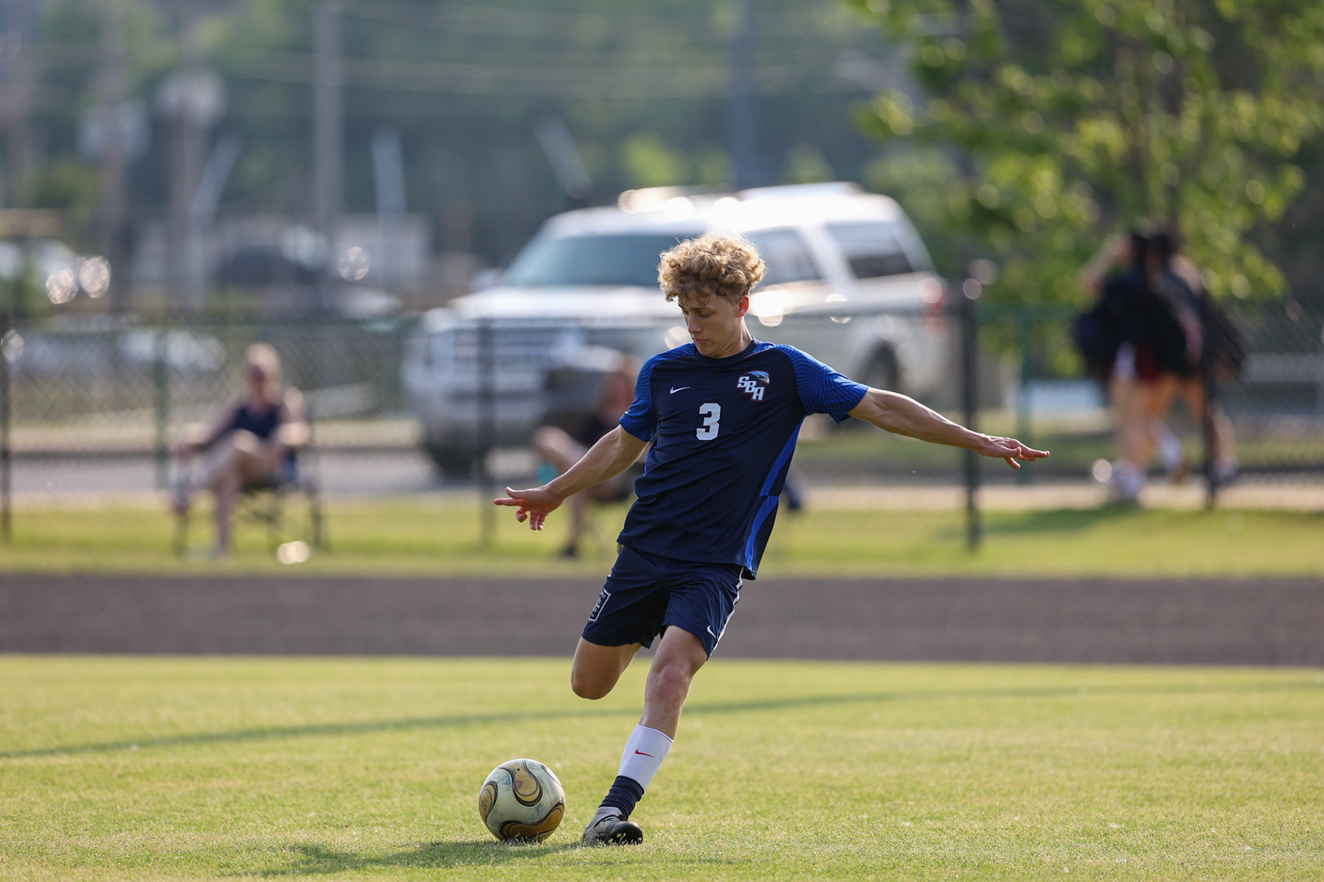 St. Benedict Soccer vs MUS at St. Benedict at Auburndale High School in Memphis, TN on May 12, 2022. (Ryan Beatty/SBA)