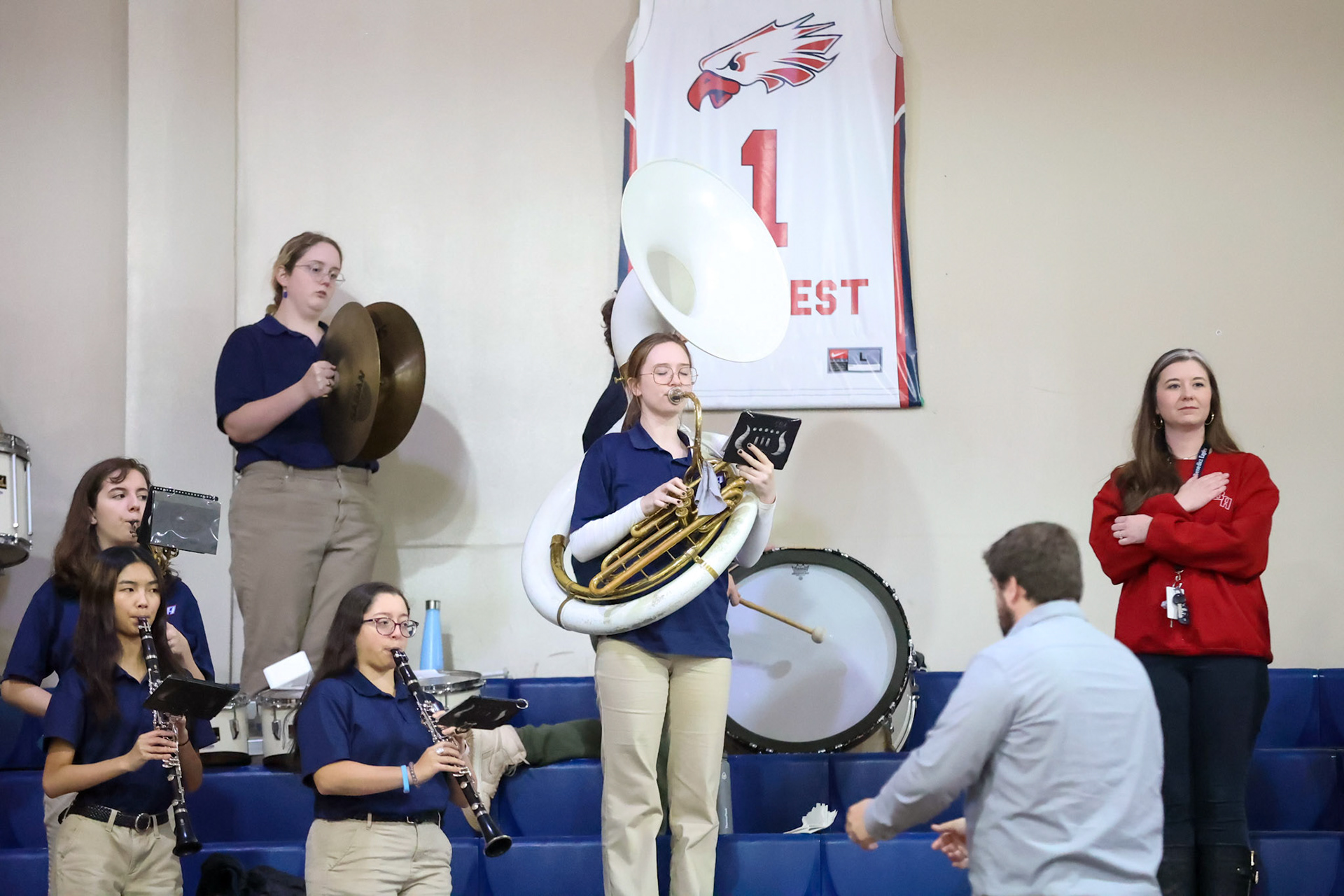 SBA Basketball vs FACS on Friday, Nov. 18, 2022. (Ryan Beatty/SBA)