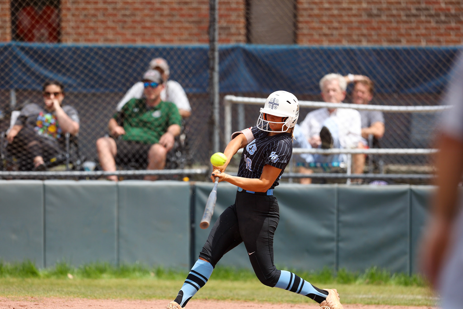 St. Benedict Softball vs Briarcrest at St. Benedict at Auburndale High School on April 23, 2022.  (Ryan Beatty/SBA)