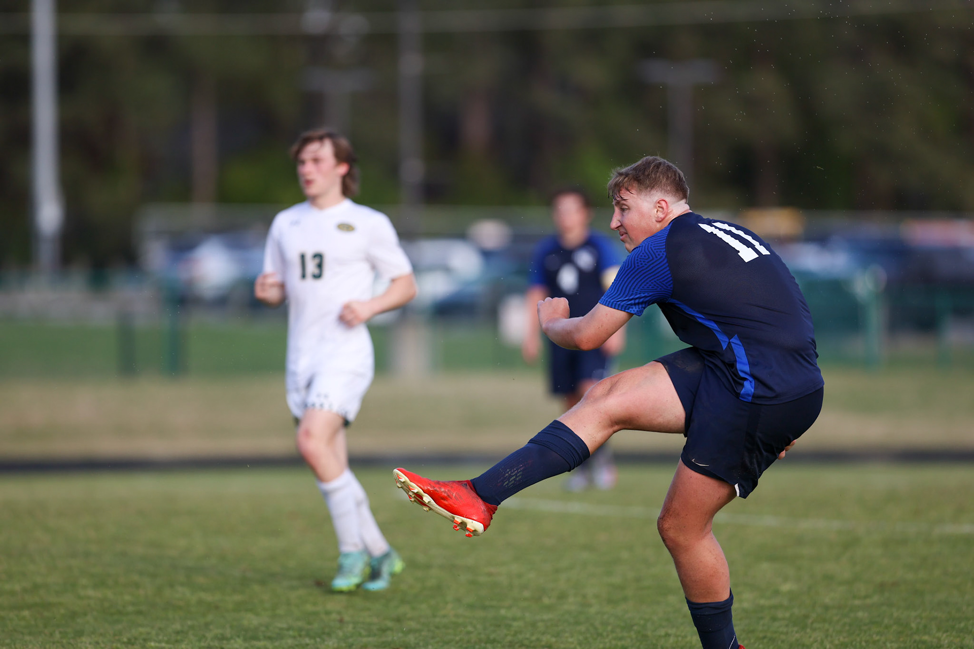 St. Benedict Soccer vs Briarcrest at St. Benedict at Auburndale High School in Memphis, TN on April 21, 2022. (Ryan Beatty/SBA)