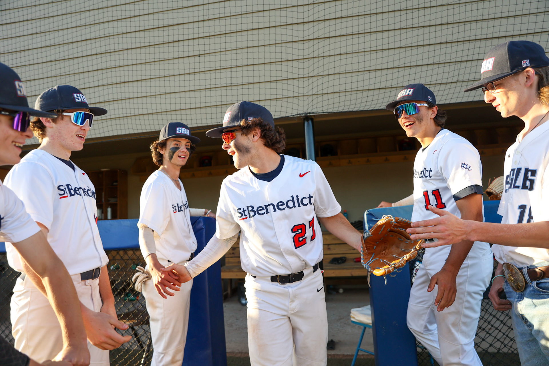 SBA Baseball Senior Night (Ryan Beatty Photo)