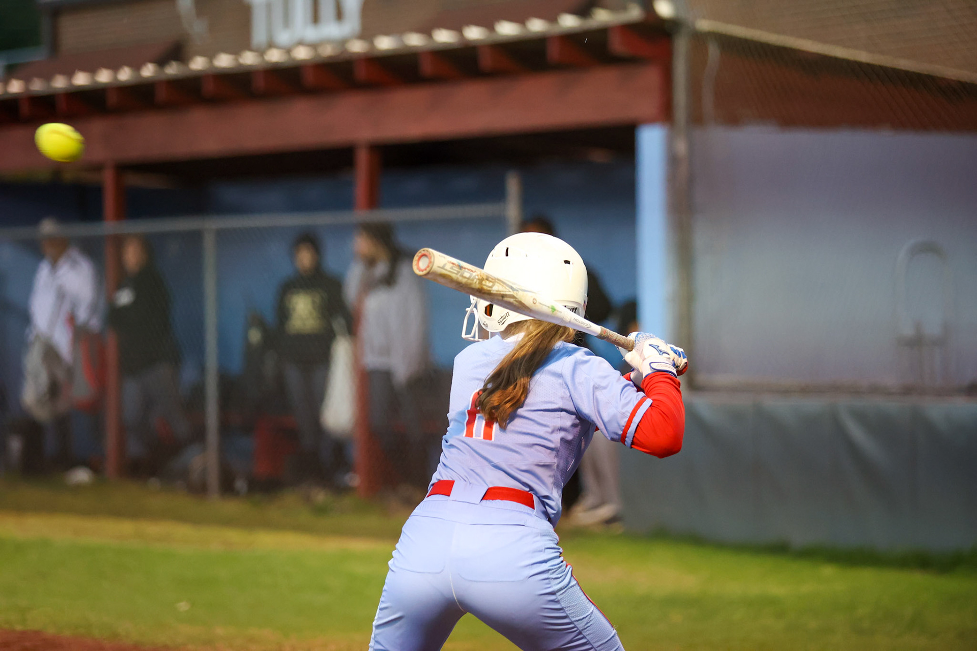St. Benedict Softball vs Millington on Senior Night at St. Benedict at Auburndale in Memphis, TN on April 20, 2022. (Ryan Beatty/SBA)